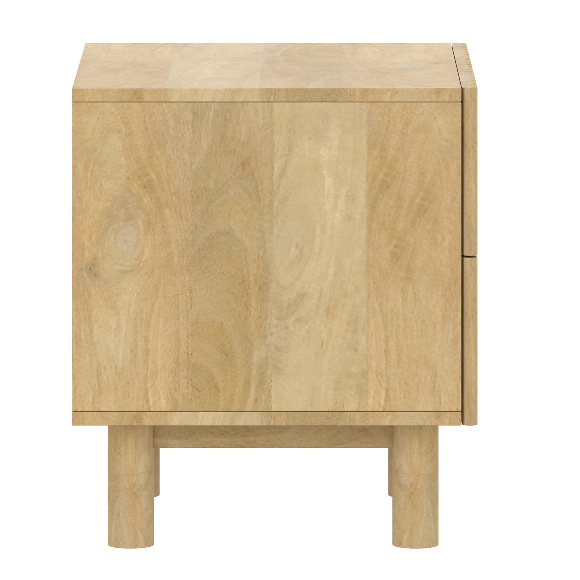 WorldwideSANGRA - 2 DRAWER ACCENT TABLE - NATURAL
