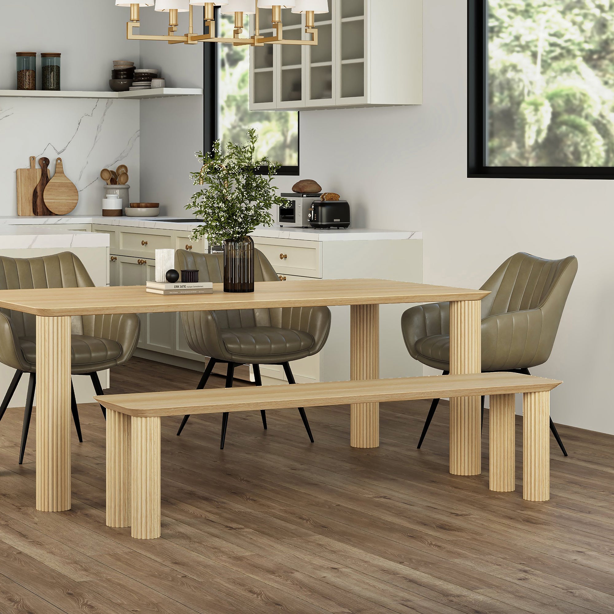 WorldwideSANGRA - 71" BENCH - NATURAL