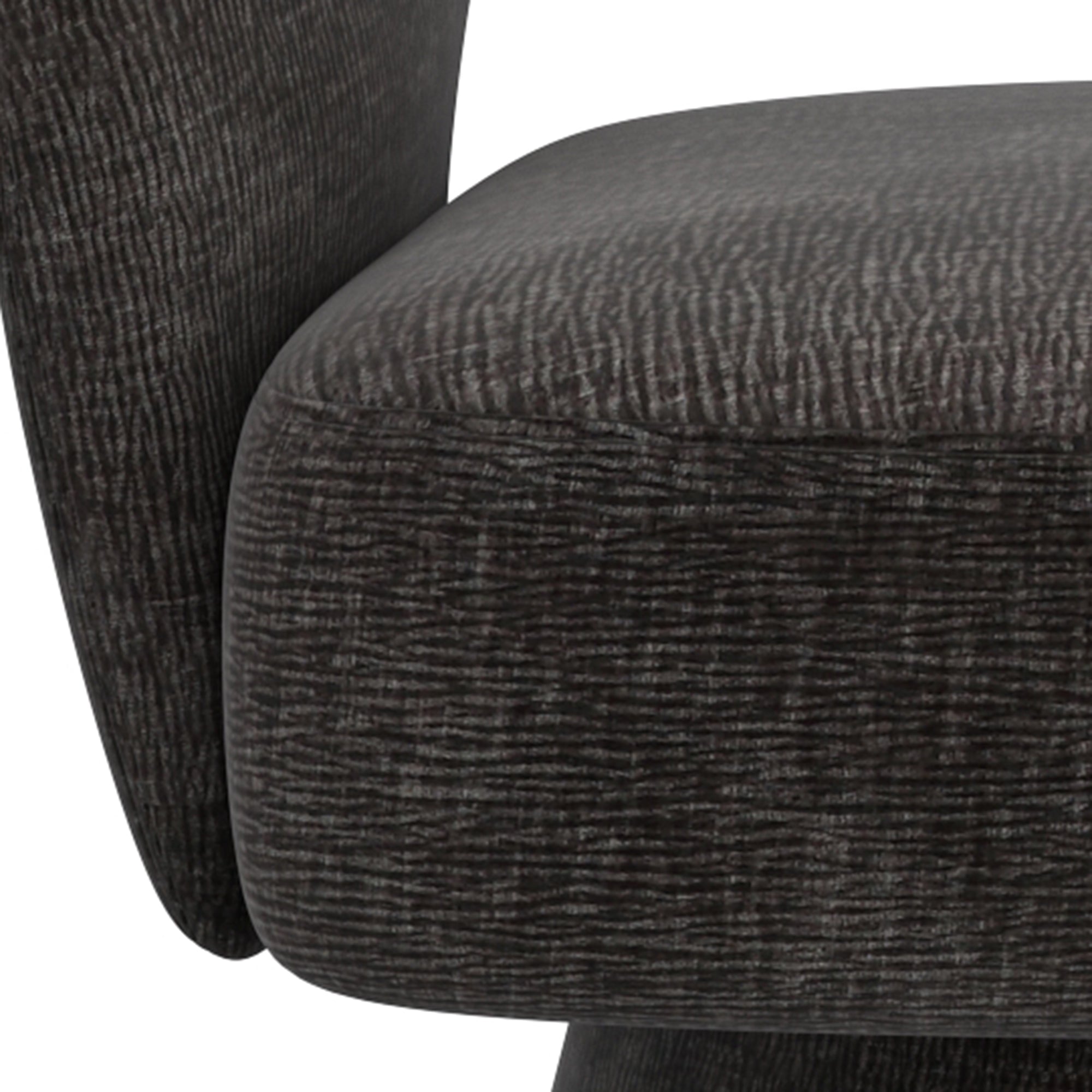 WorldwideSANTO - ACCENT CHAIR - CHARCOAL