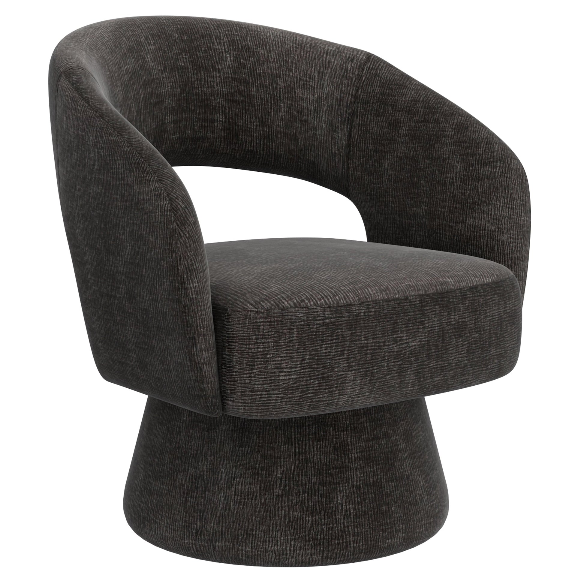 WorldwideSANTO - ACCENT CHAIR - CHARCOAL