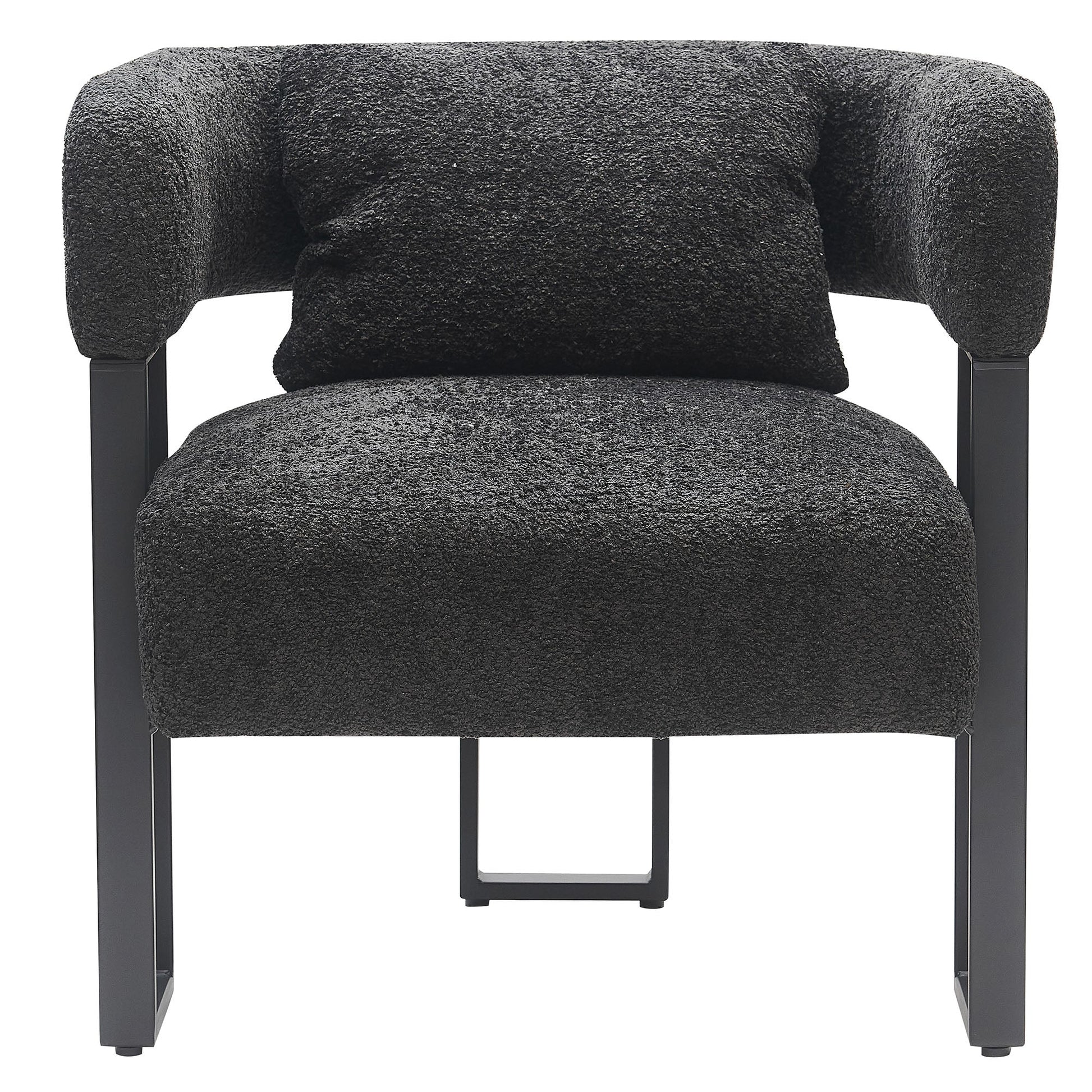 WorldwideSCARLET - ACCENT CHAIR - CHARCOAL