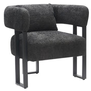 WorldwideSCARLET - ACCENT CHAIR - CHARCOAL