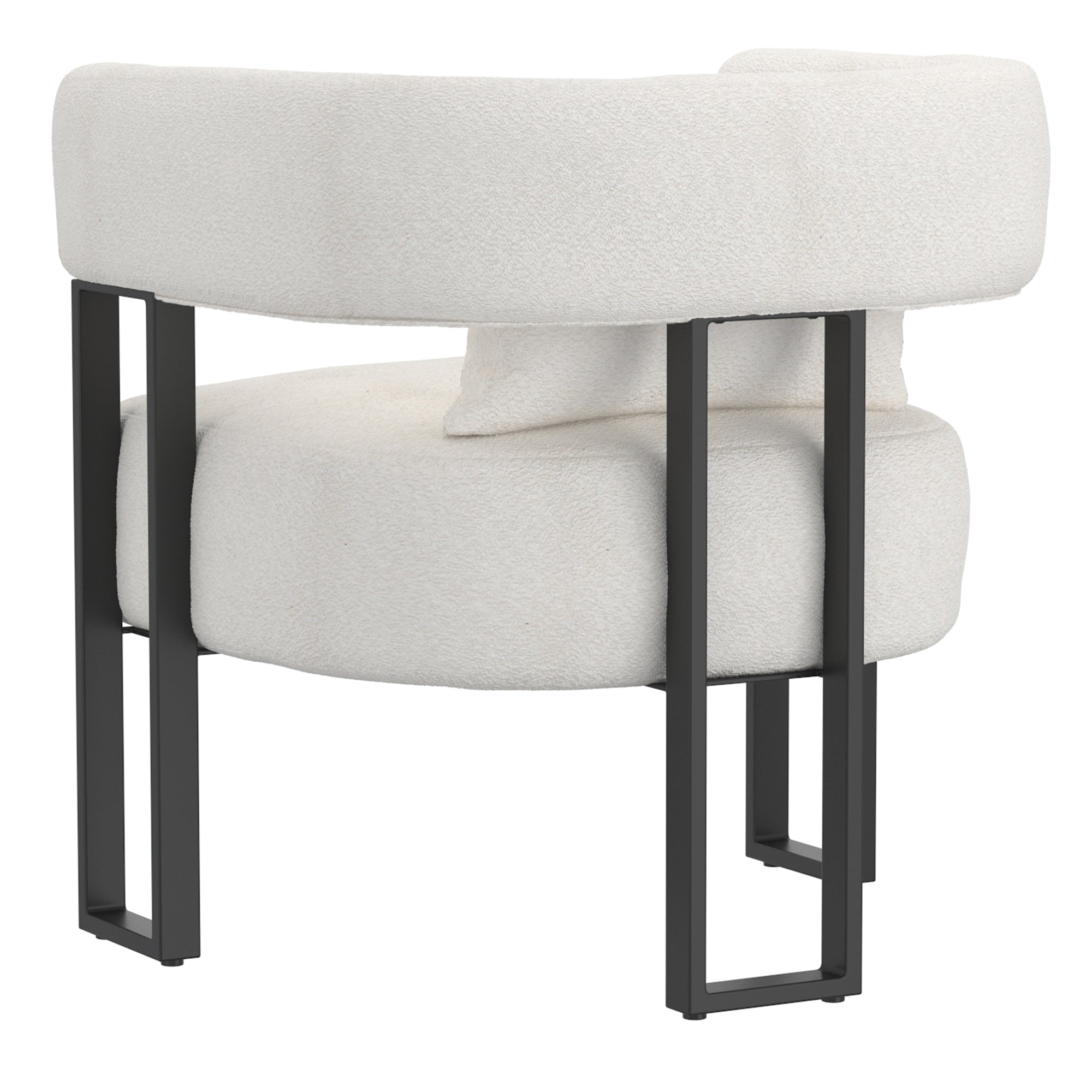 WorldwideSCARLET - ACCENT CHAIR - IVORY