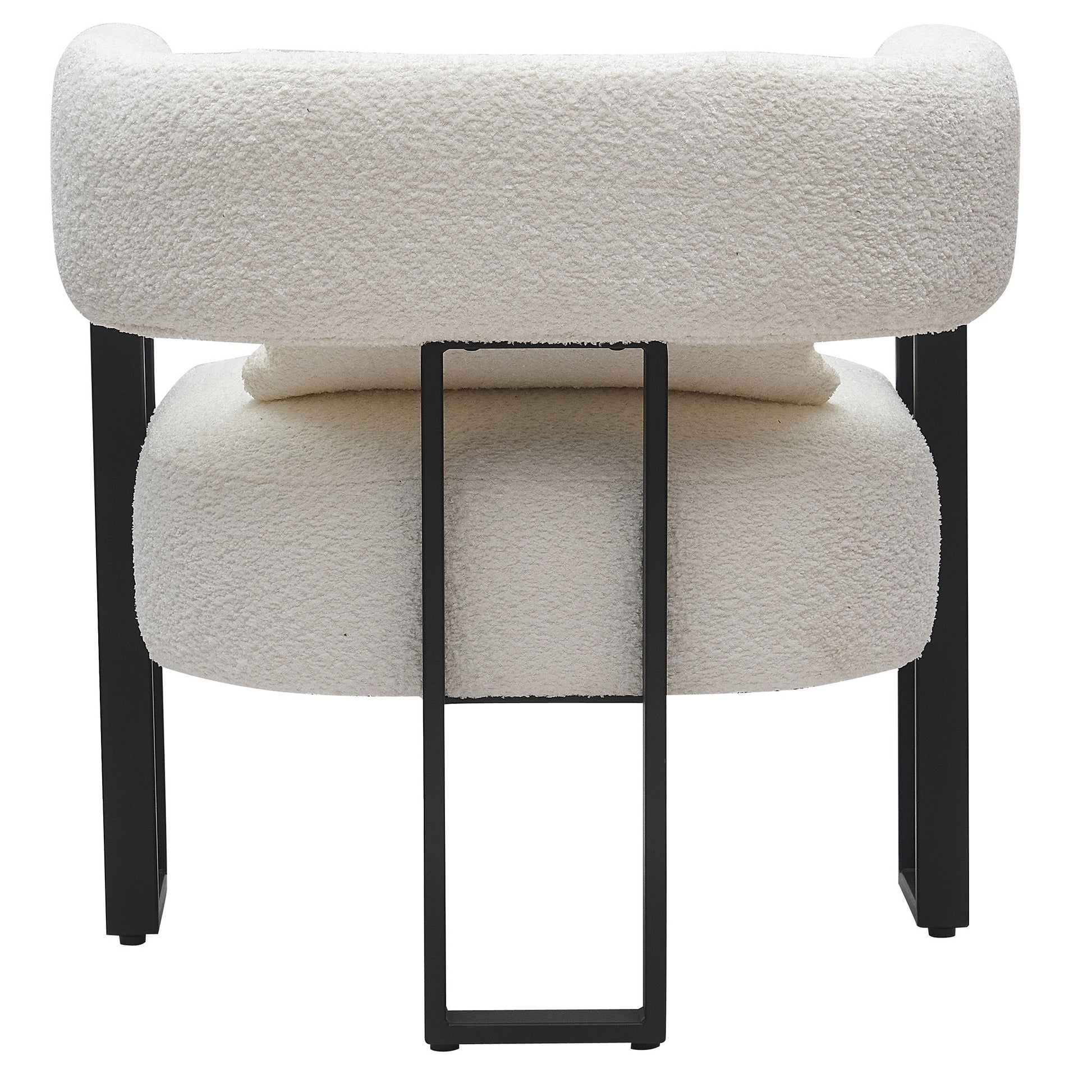 WorldwideSCARLET - ACCENT CHAIR - IVORY
