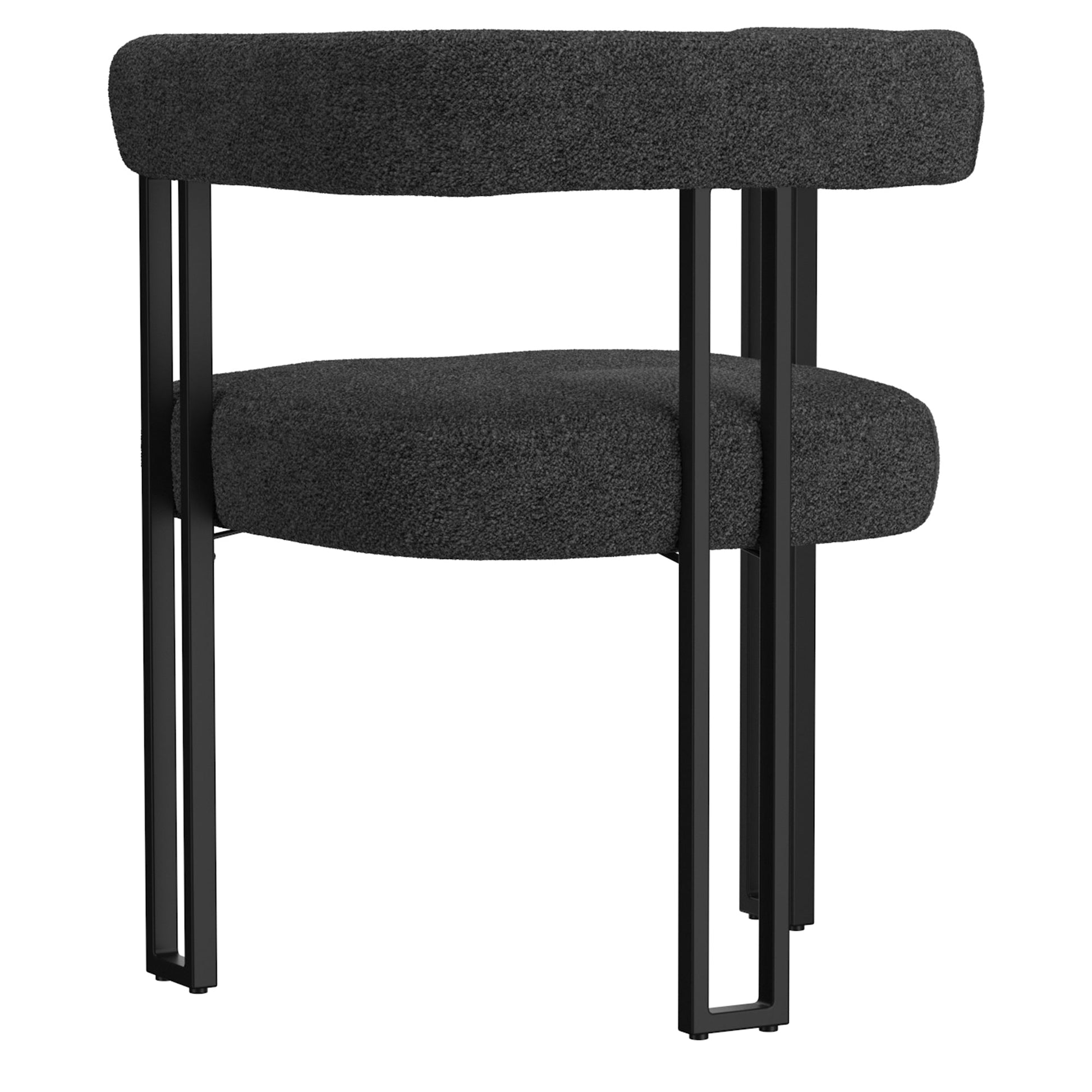 WorldwideSCARLET - DINING CHAIR - CHARCOAL