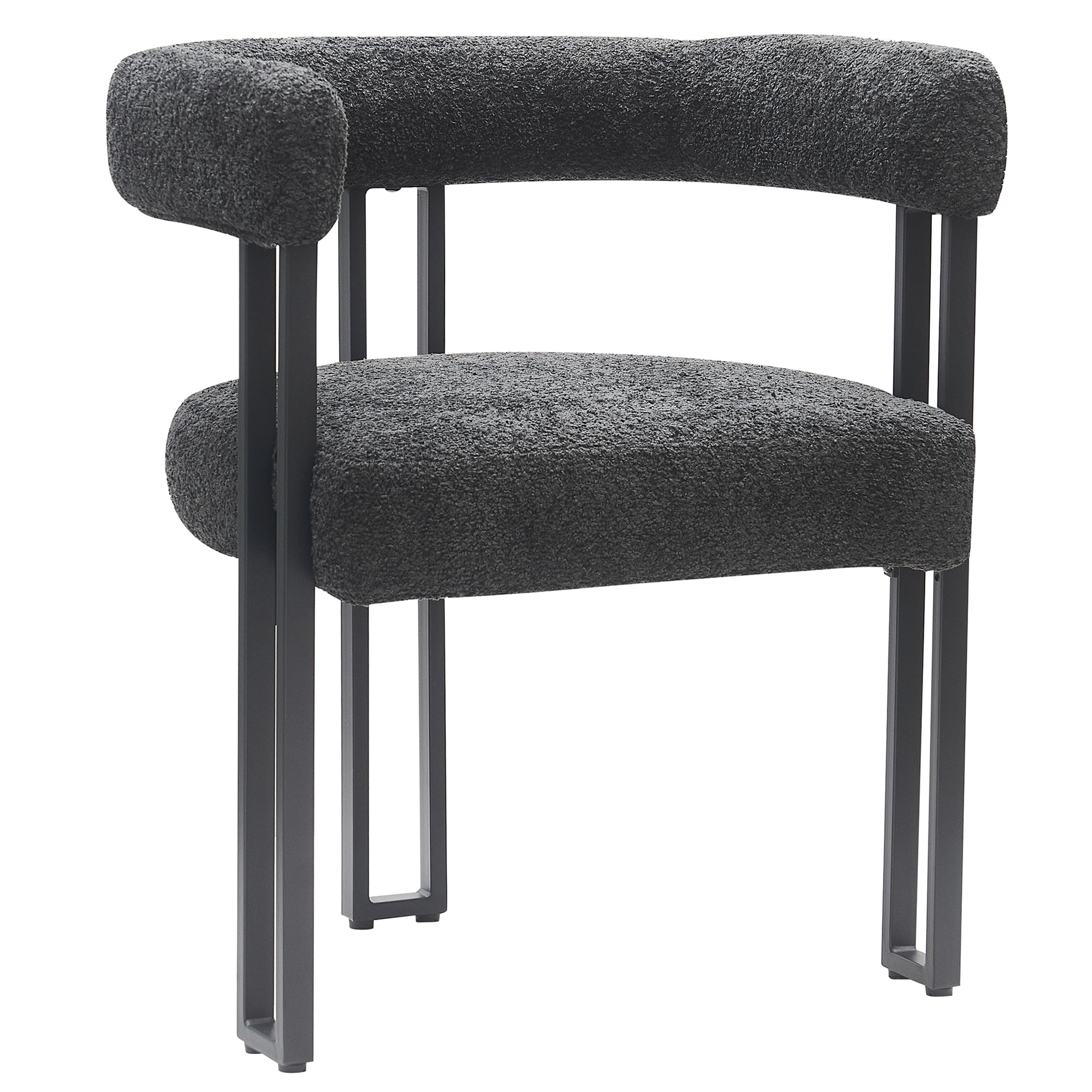 WorldwideSCARLET - DINING CHAIR - CHARCOAL