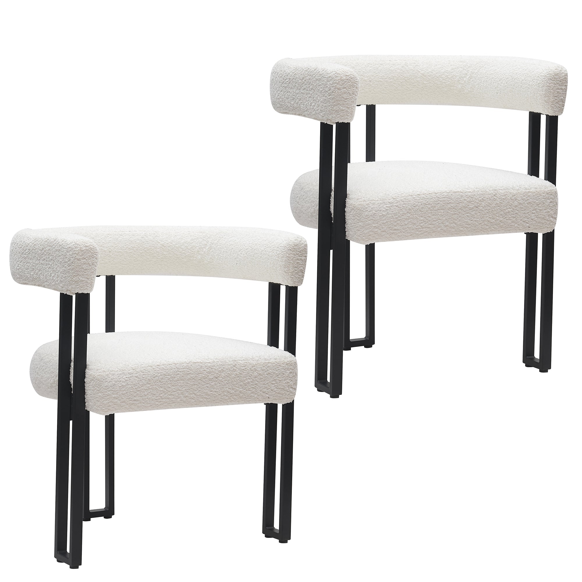 WorldwideSCARLET - DINING CHAIR - IVORY