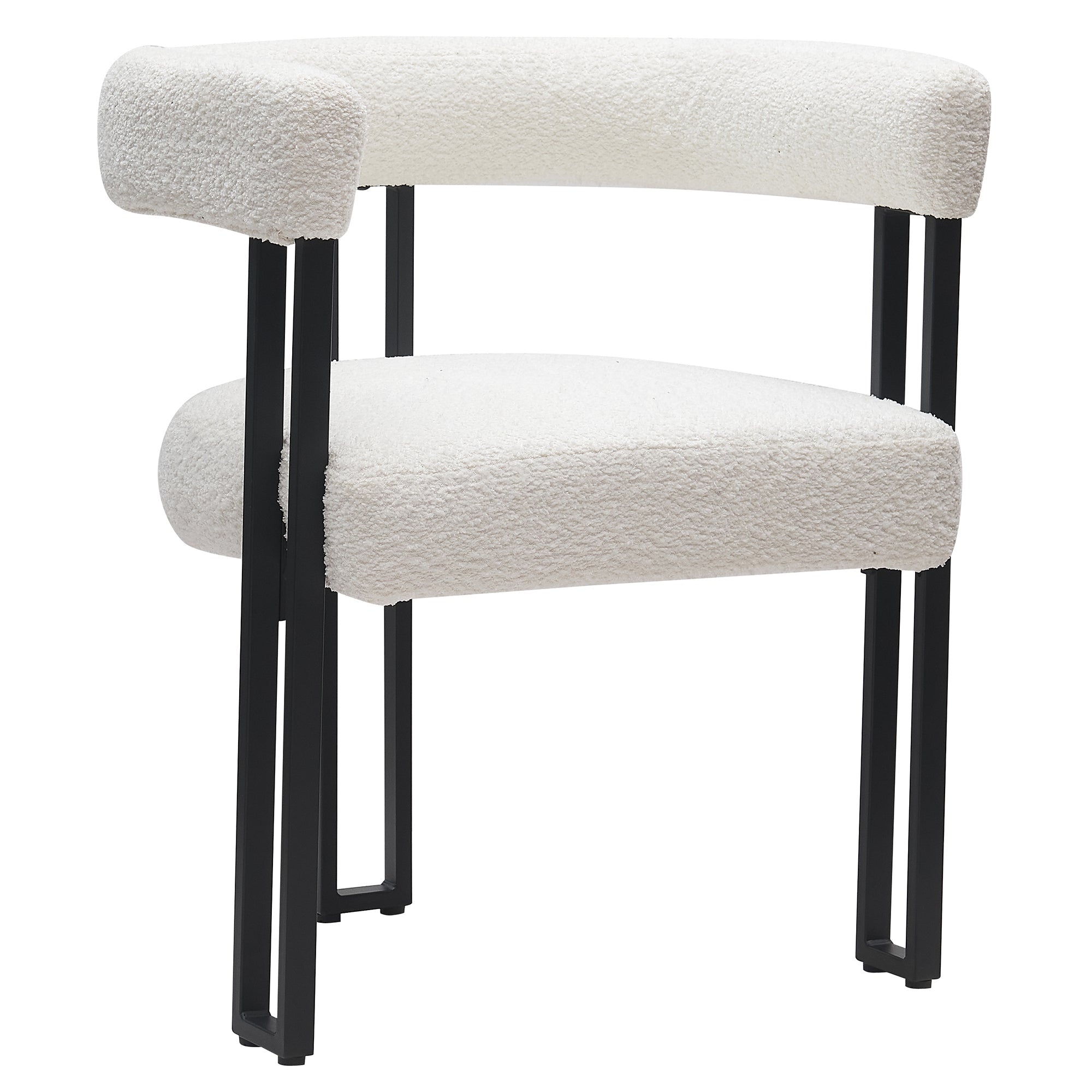 WorldwideSCARLET - DINING CHAIR - IVORY