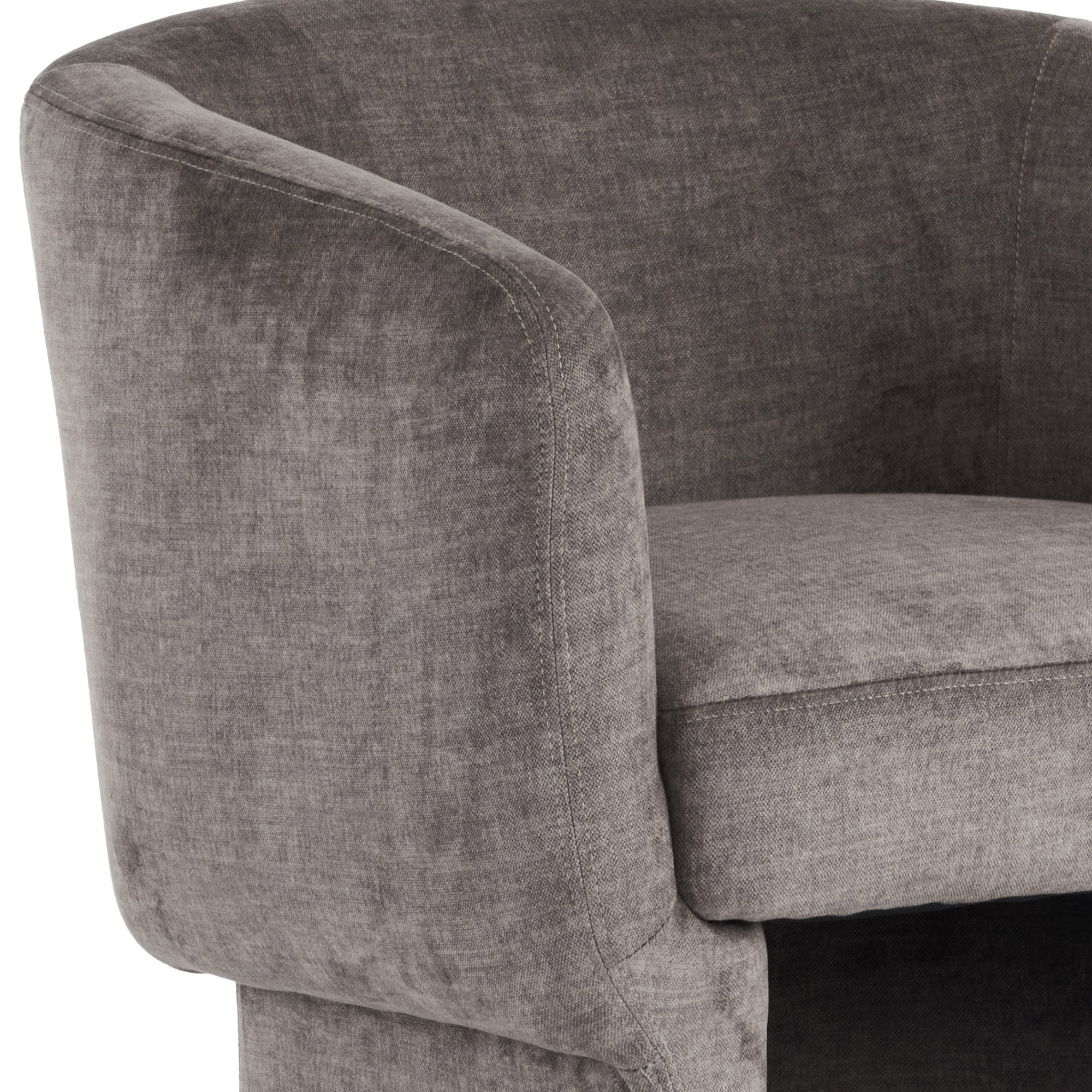 WorldwideSHERI - ACCENT CHAIR - DARK TAUPE