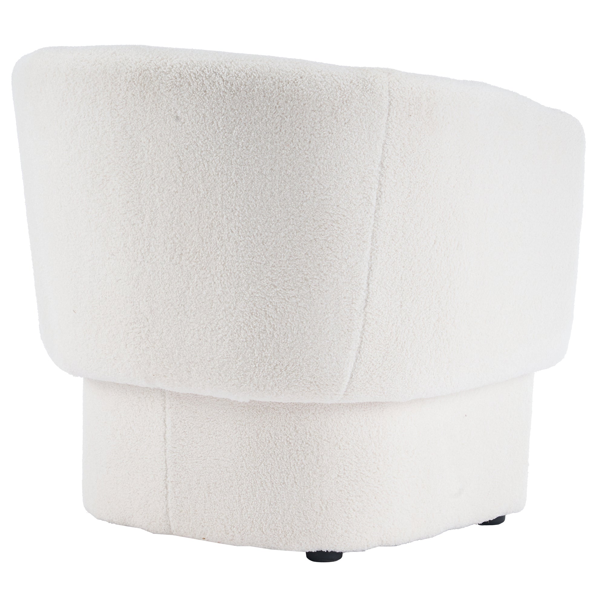 WorldwideSHERI - ACCENT CHAIR - WHITE BOUCLE