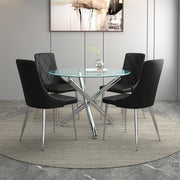 WorldwideSOLARA II_DEVO BK - 5PC DINING SET