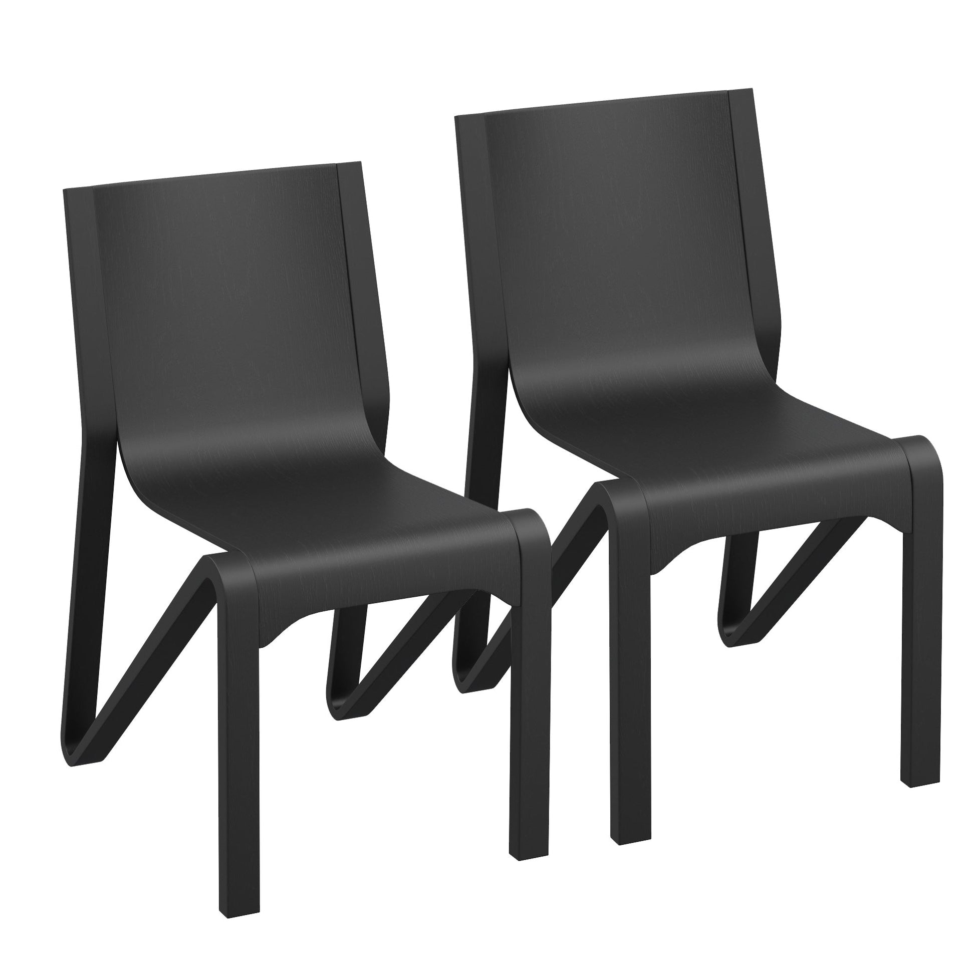 WorldwideSOREN - KONTRACT CHAIR - BLACK
