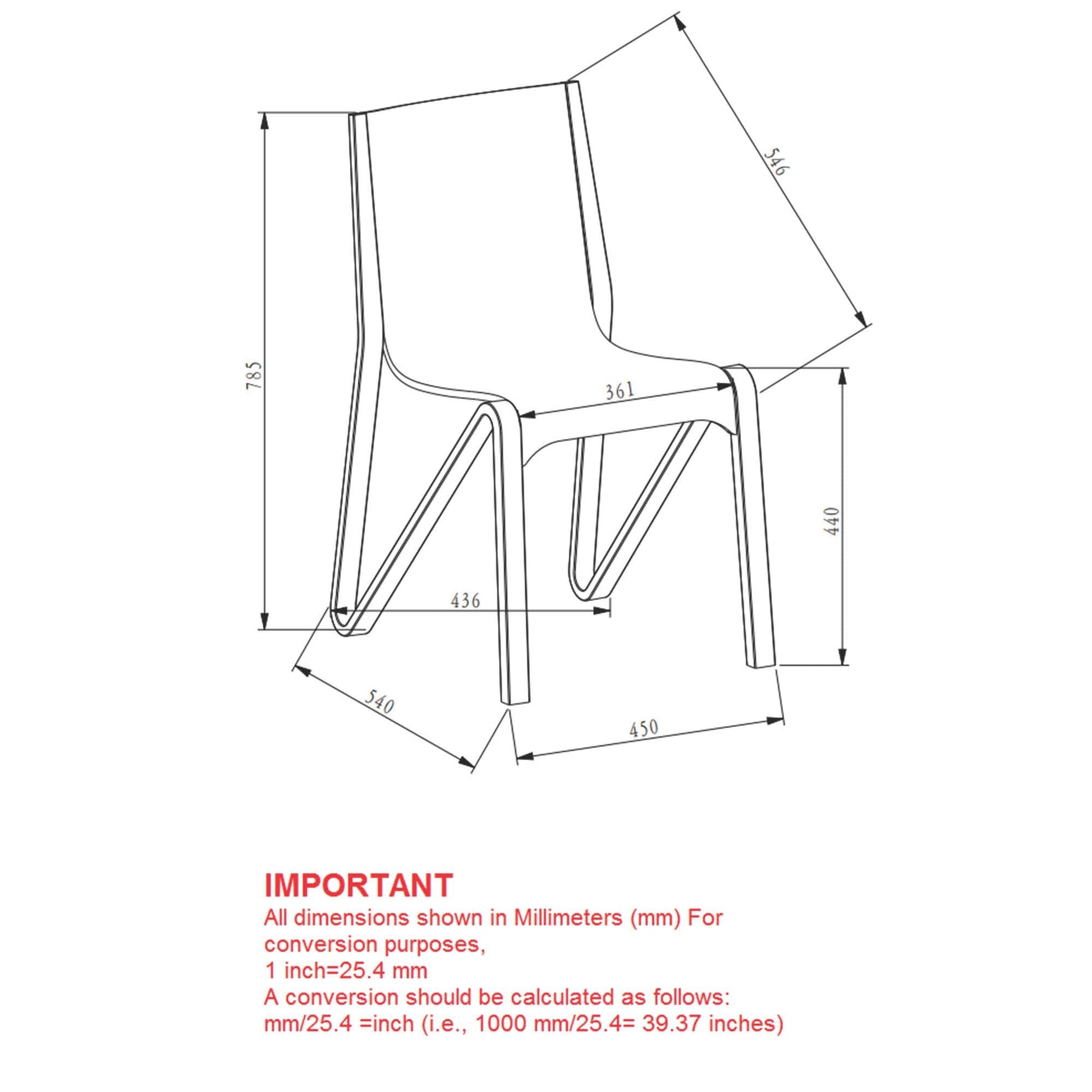 WorldwideSOREN - KONTRACT CHAIR - NATURAL