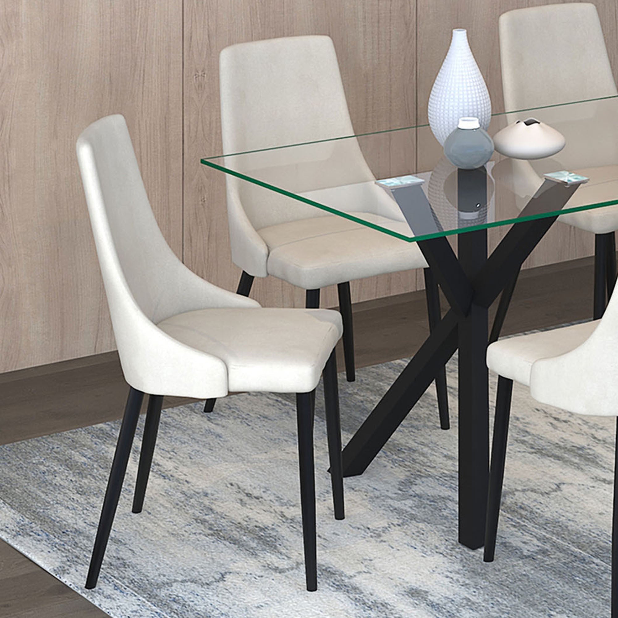 WorldwideSTARK BK_VENICE BEG - 7PC DINING SET