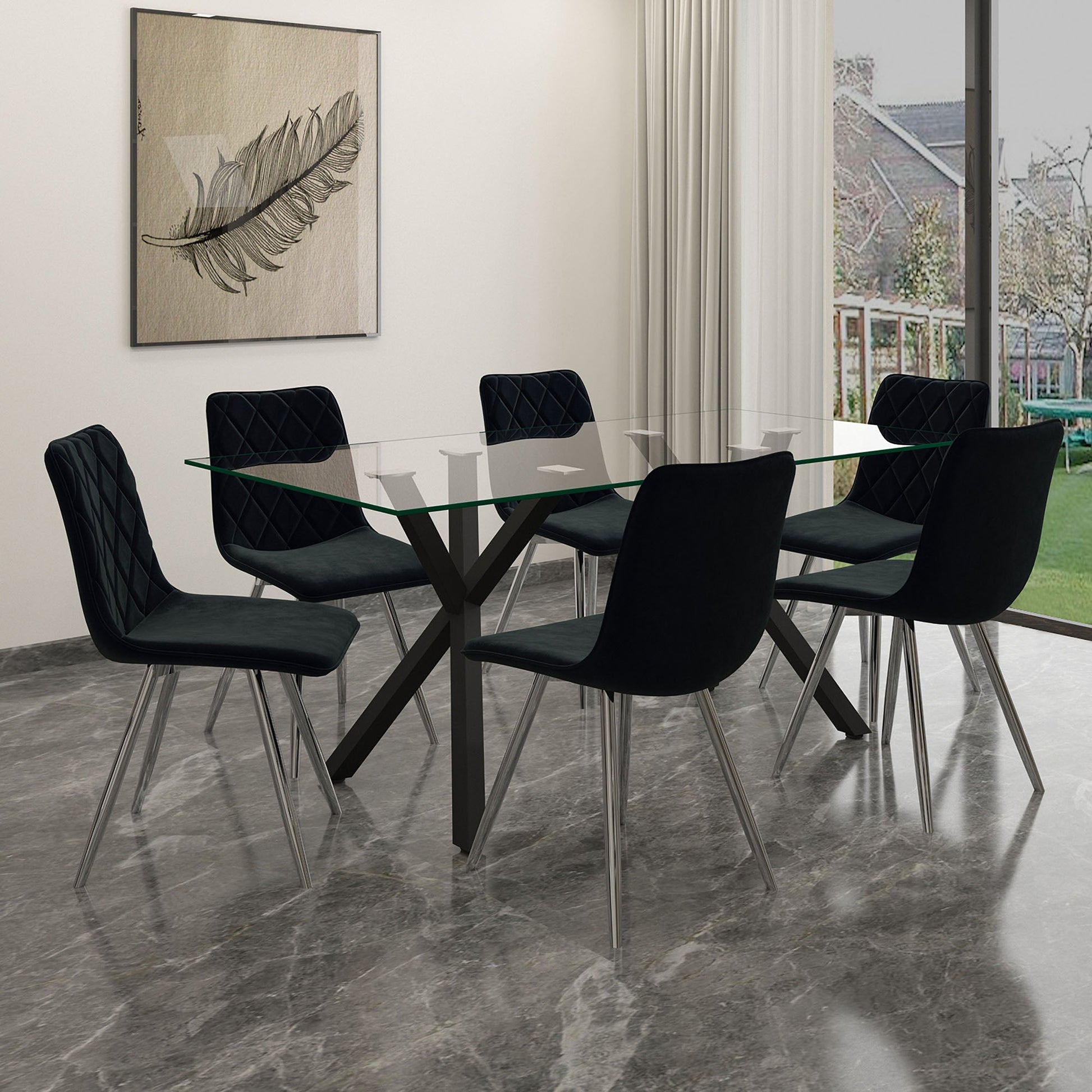 WorldwideSTARK - DINING TABLE - BLACK