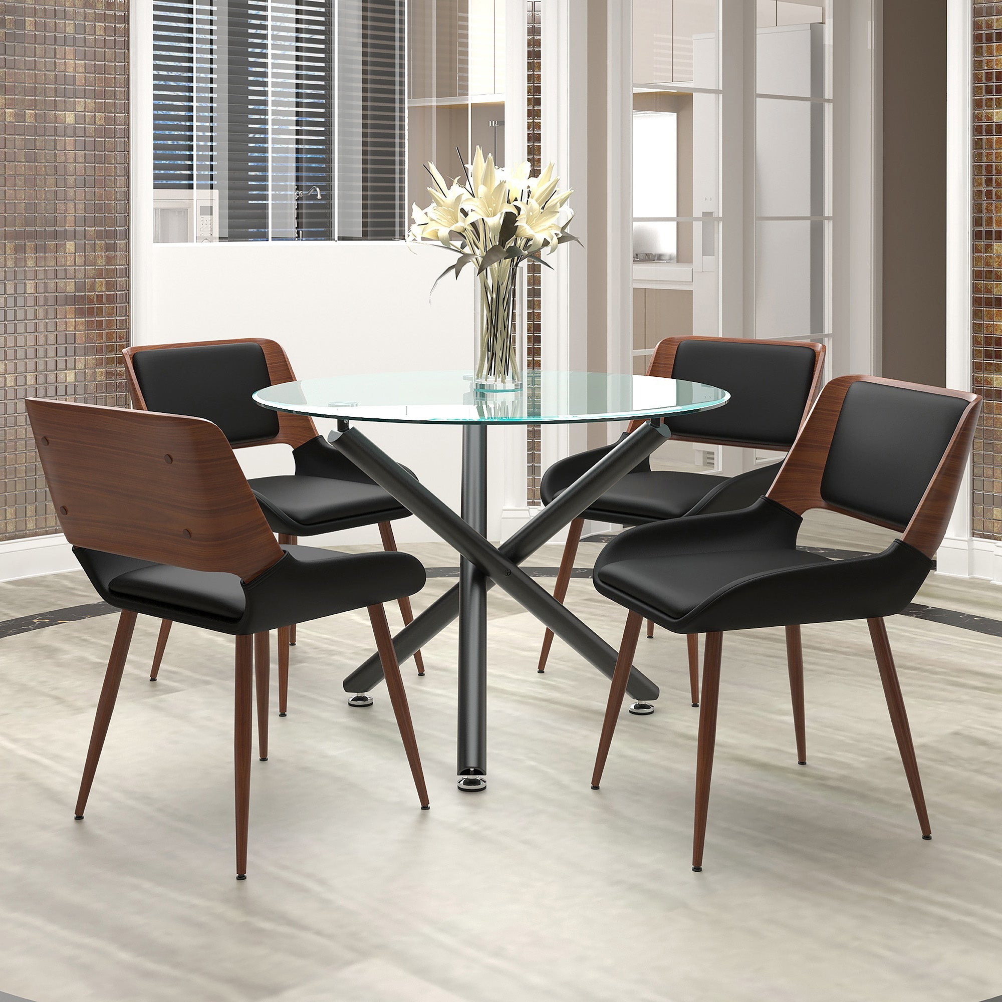 WorldwideSUZETTE_HUDSON PUBK - 5PC DINING SET