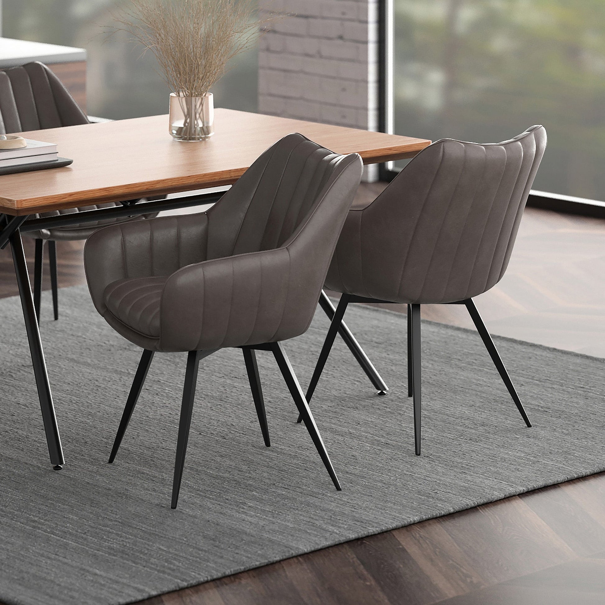 WorldwideTALON - DINING CHAIR - CHARCOAL