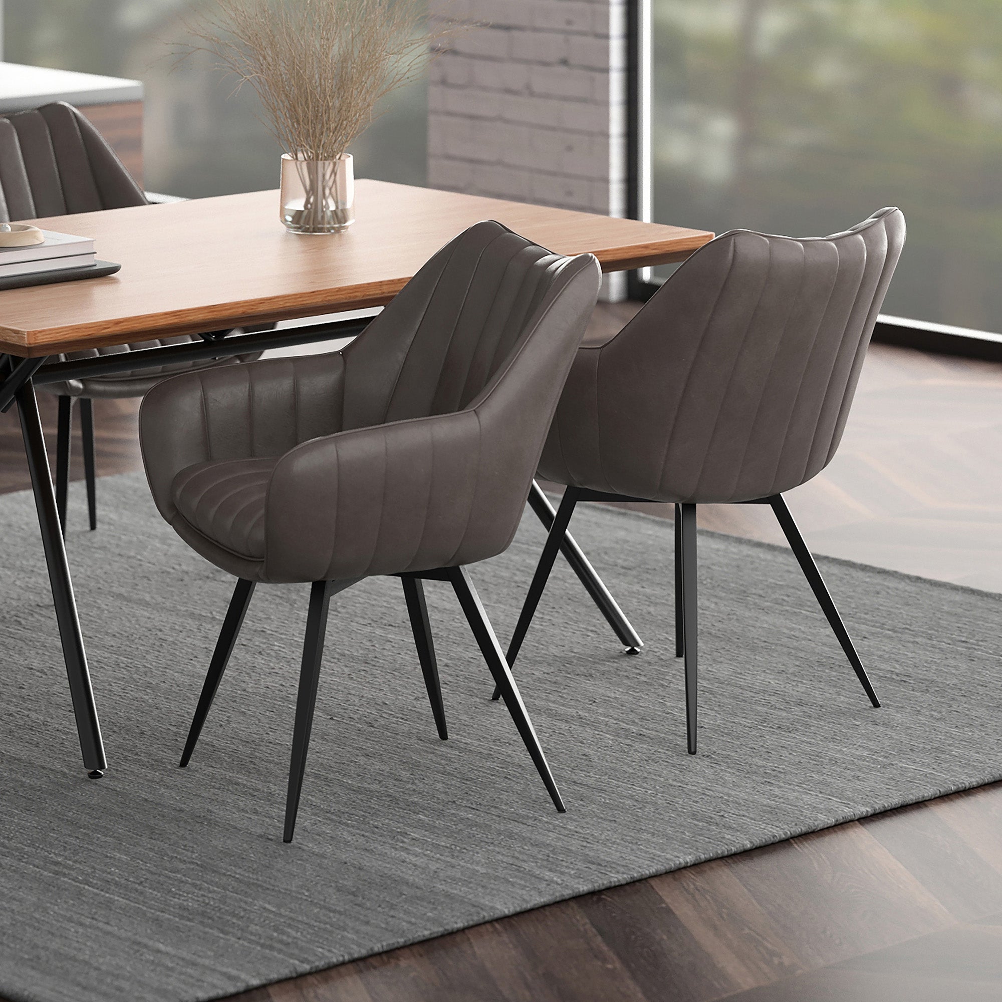 WorldwideTALON - DINING CHAIR - CHARCOAL