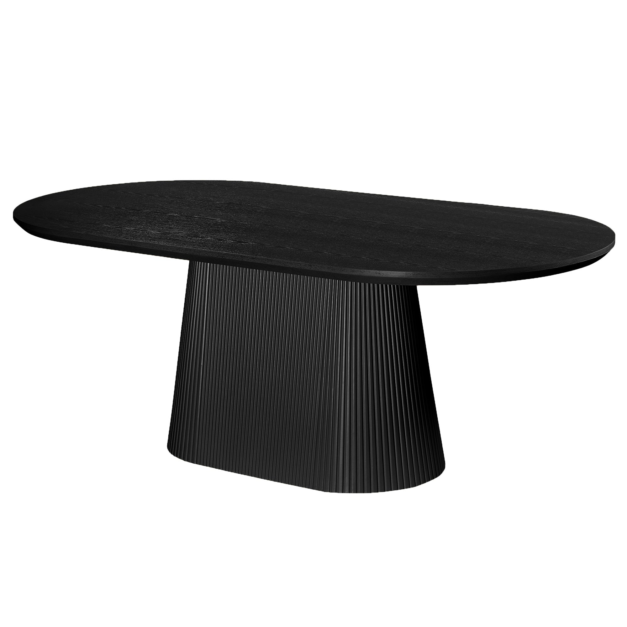 WorldwideTOVAS - OVAL DINING TABLE - BLACK