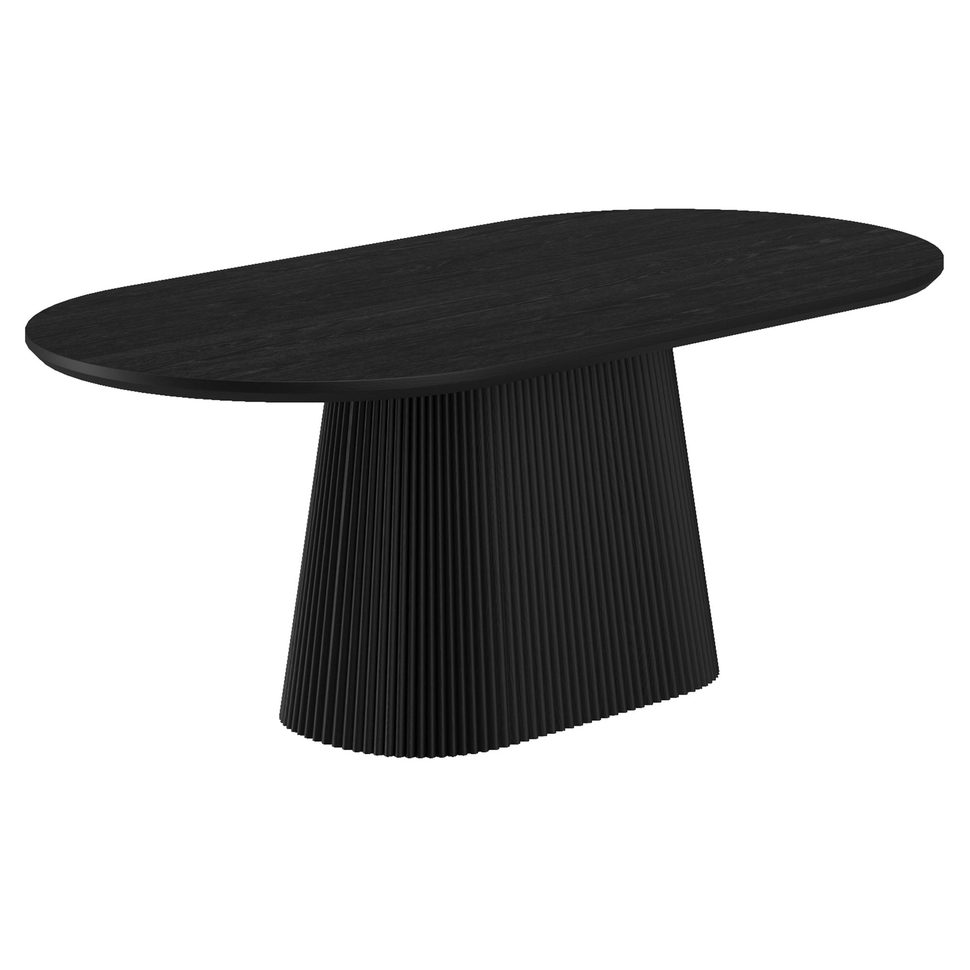 WorldwideTOVAS - OVAL DINING TABLE - BLACK