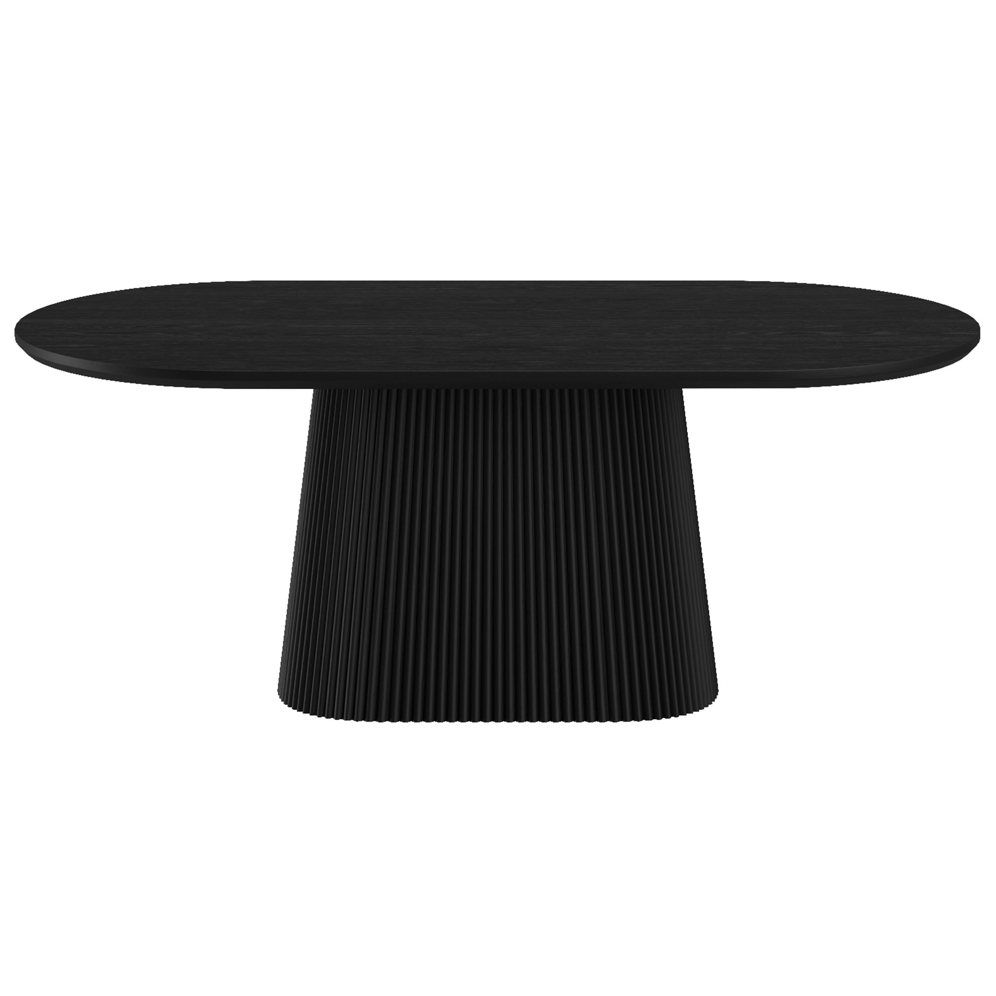 WorldwideTOVAS - OVAL DINING TABLE - BLACK