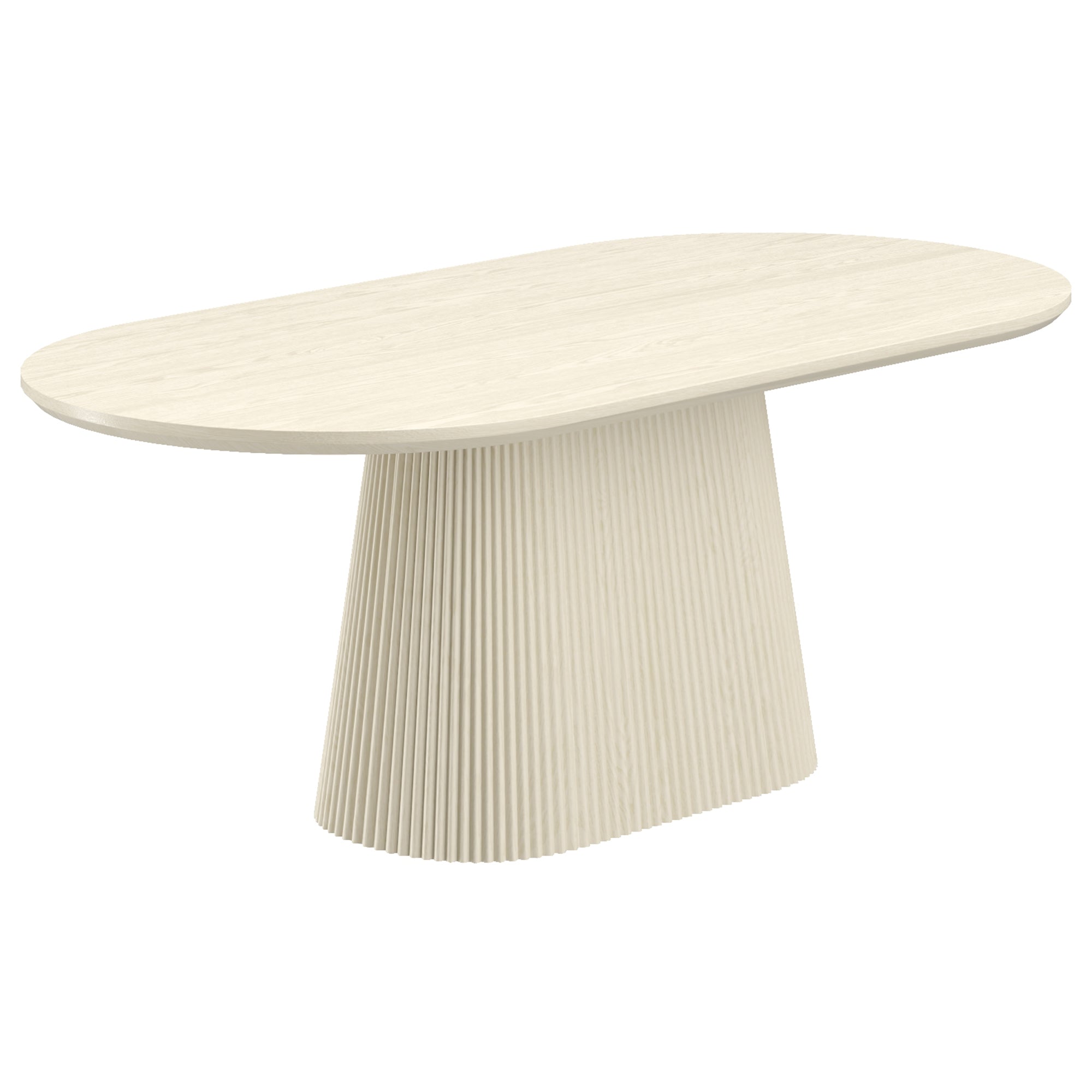 WorldwideTOVAS - OVAL DINING TABLE - IVORY