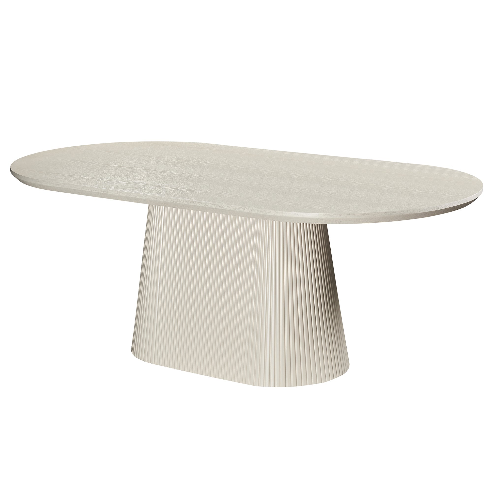 WorldwideTOVAS - OVAL DINING TABLE - IVORY