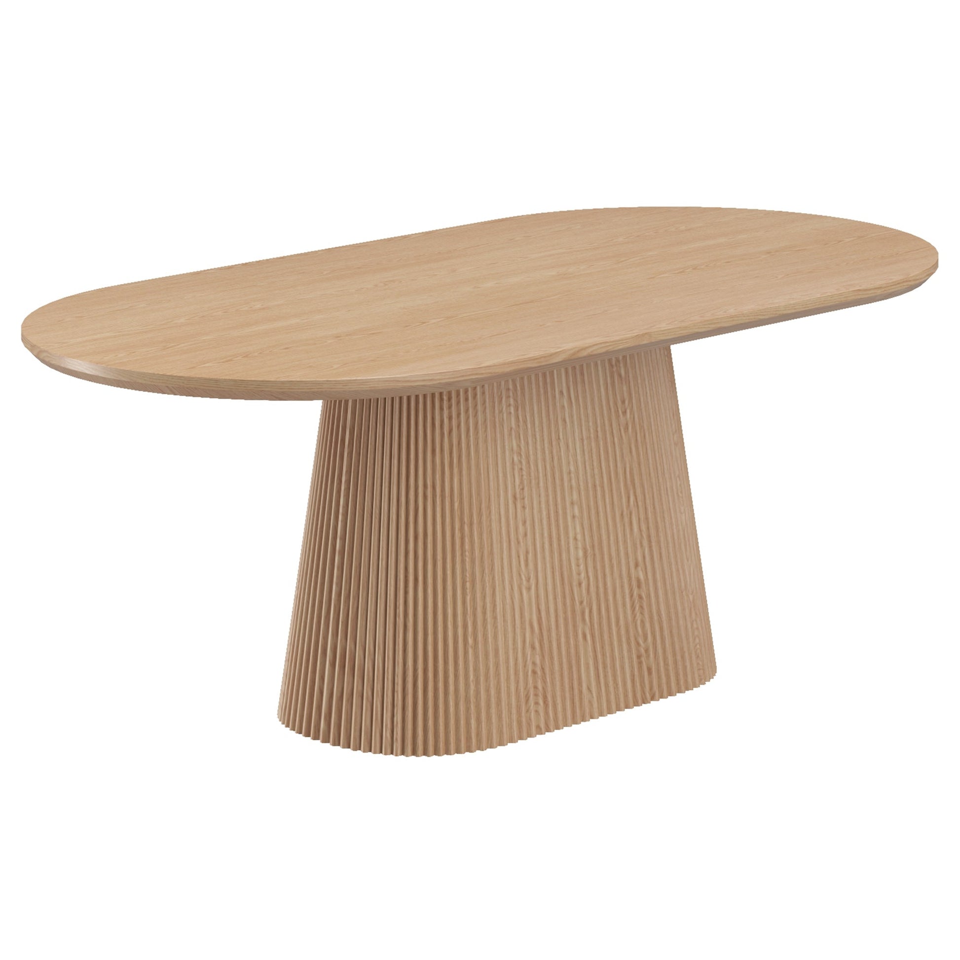 WorldwideTOVAS - OVAL DINING TABLE - NATURAL