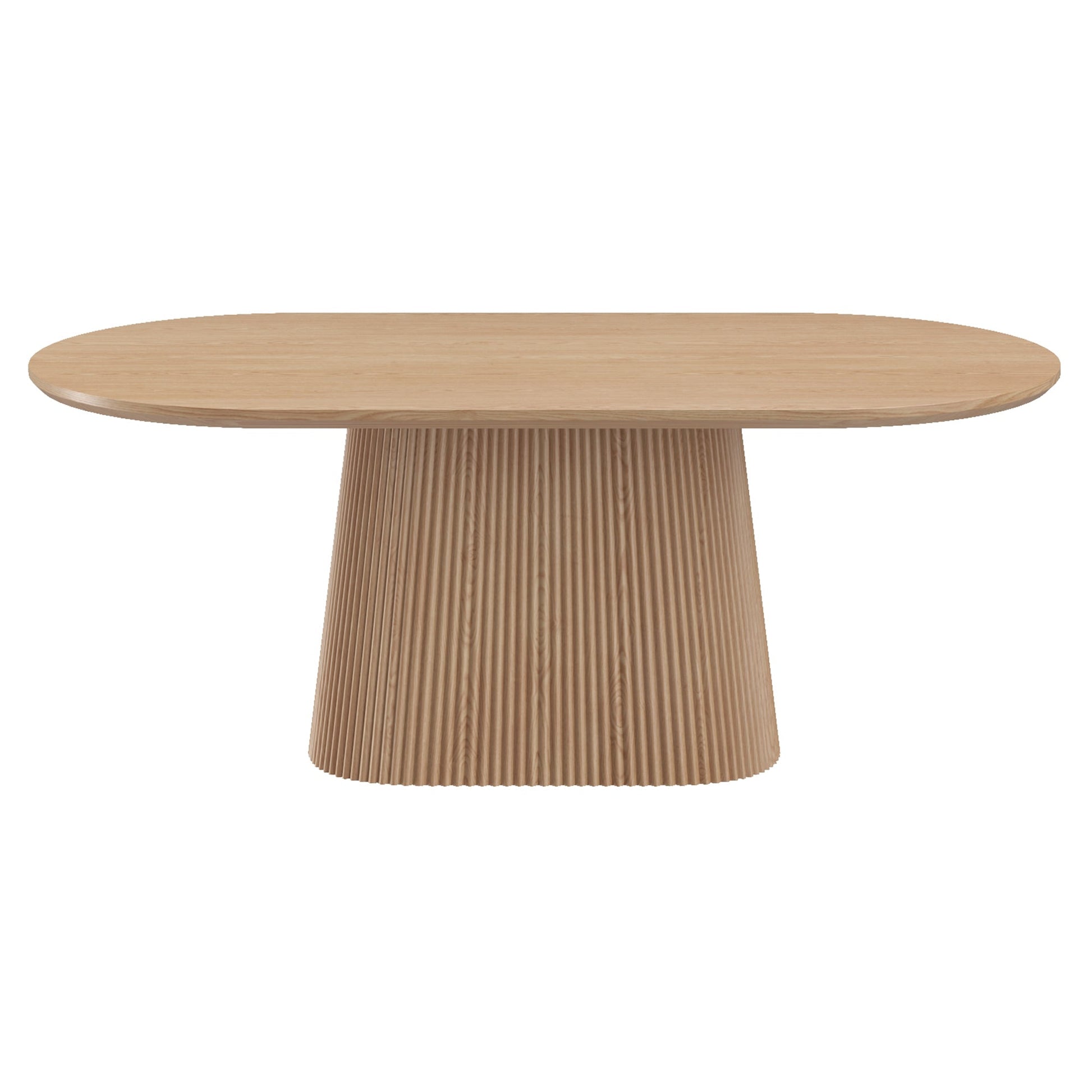 WorldwideTOVAS - OVAL DINING TABLE - NATURAL