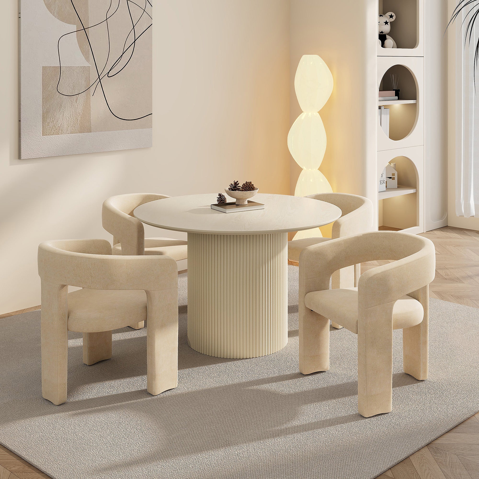 WorldwideTOVAS RND IV_AMARA BEG - 5PC DINING SET