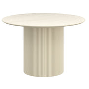 WorldwideTOVAS - ROUND DINING TABLE - IVORY