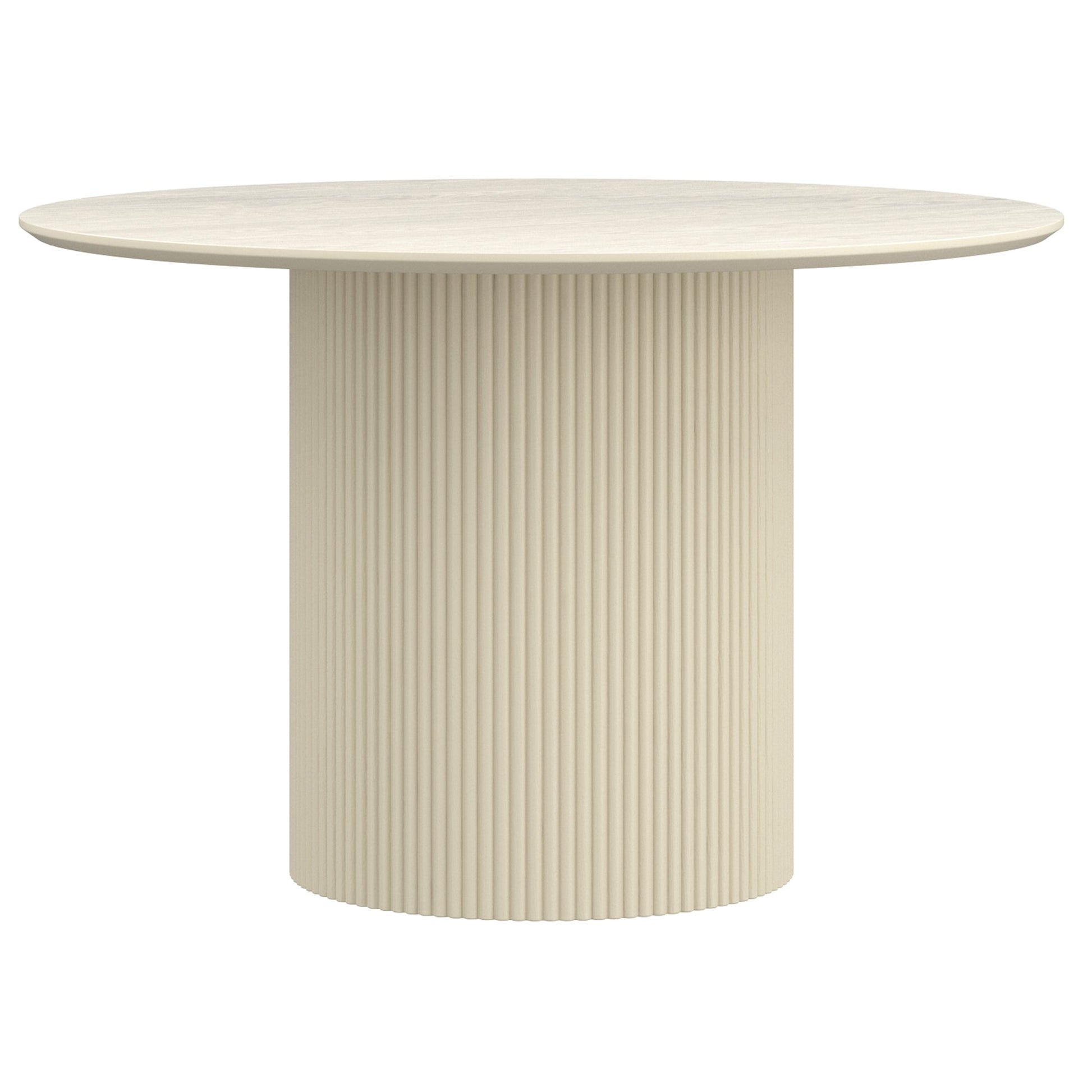 WorldwideTOVAS - ROUND DINING TABLE - IVORY
