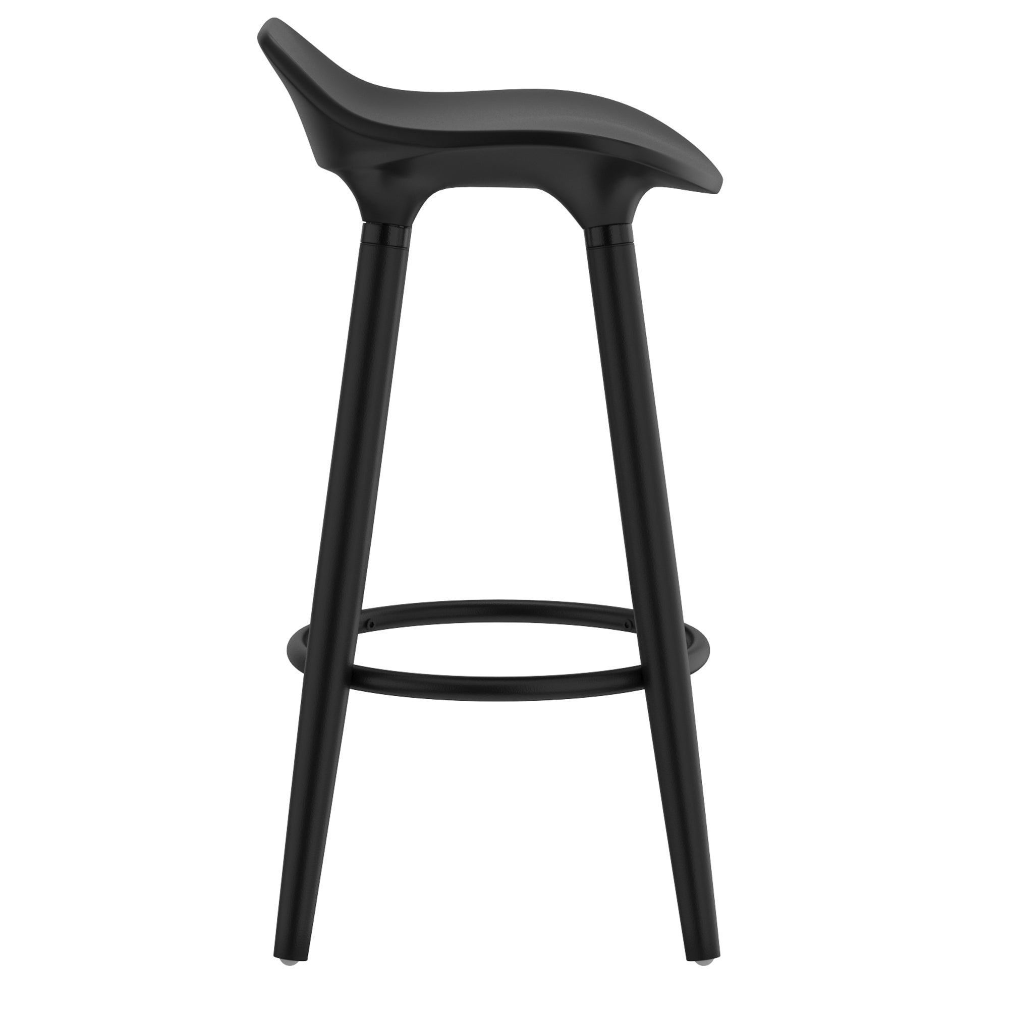 WorldwideTREX - 26" COUNTER STOOL - BLACK