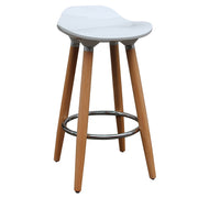 WorldwideTREX - 26" COUNTER STOOL - WHITE