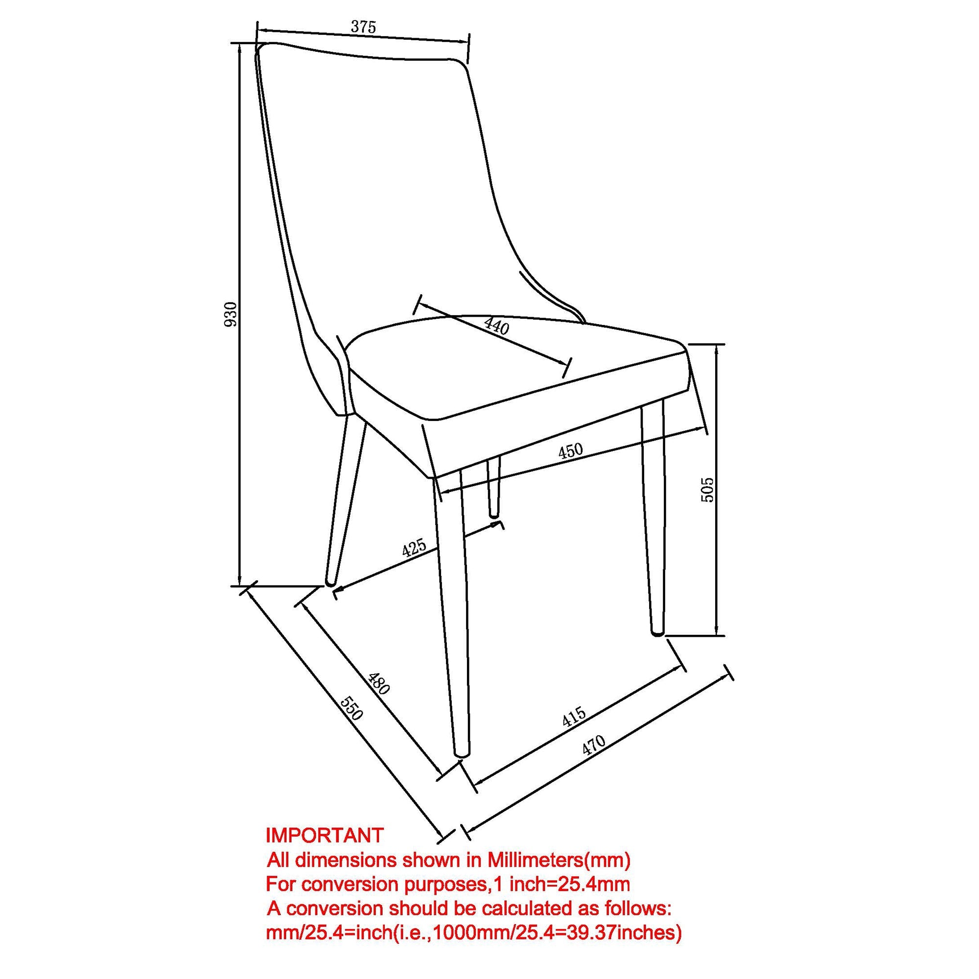 WorldwideVENICE - SIDE CHAIR - BEIGE