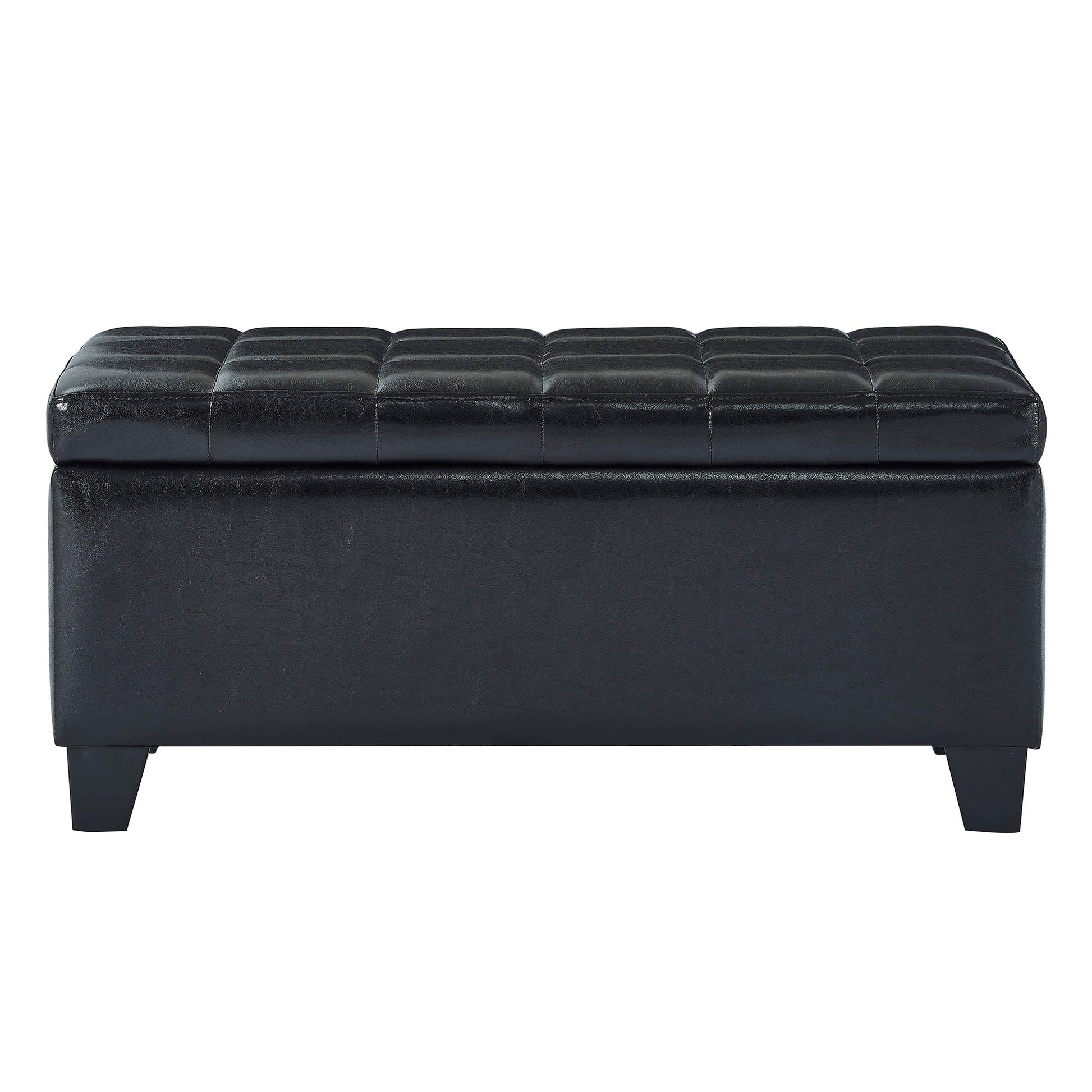 WorldwideWINSTON - STORAGE OTTOMAN - BLACK