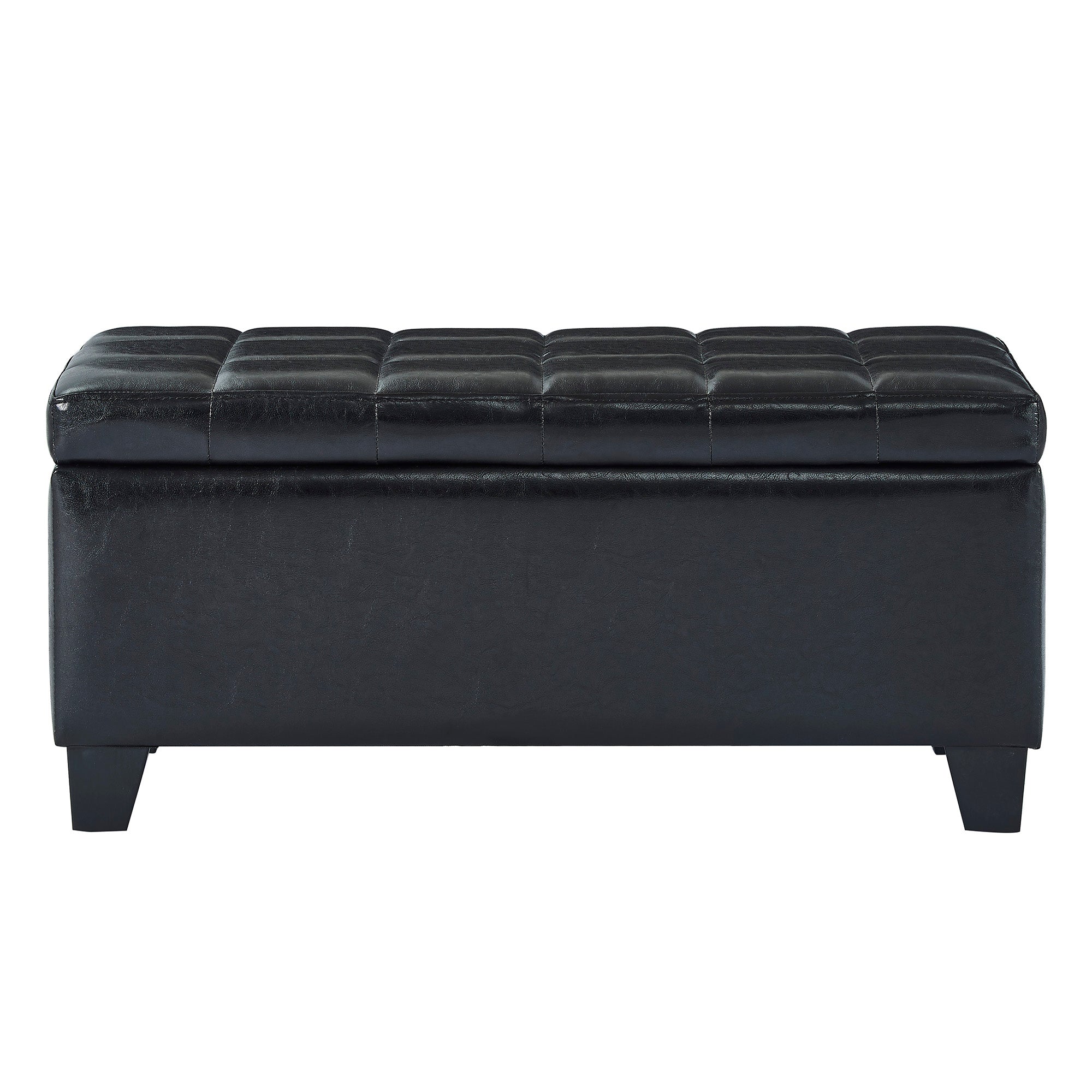 WorldwideWINSTON - STORAGE OTTOMAN - BLACK