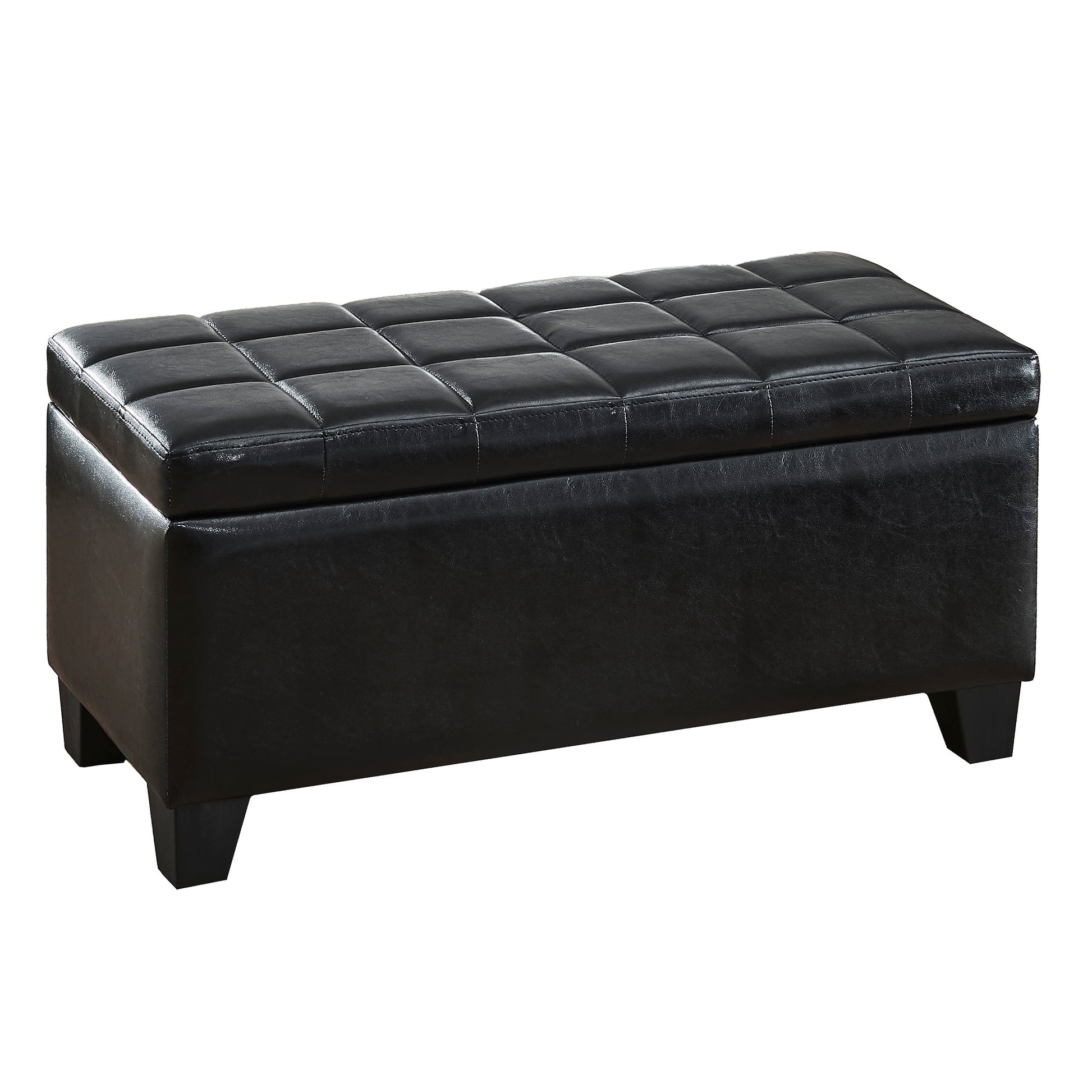 WorldwideWINSTON - STORAGE OTTOMAN - BLACK