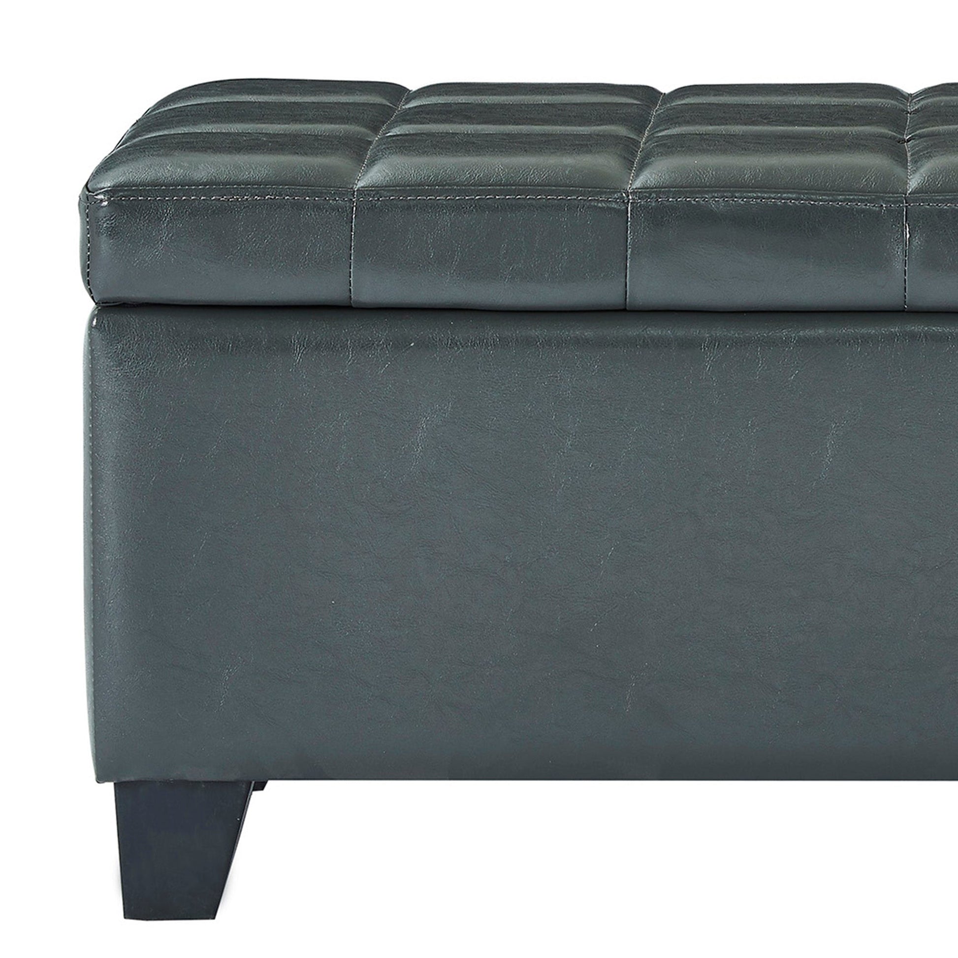 WorldwideWINSTON - STORAGE OTTOMAN - GREY