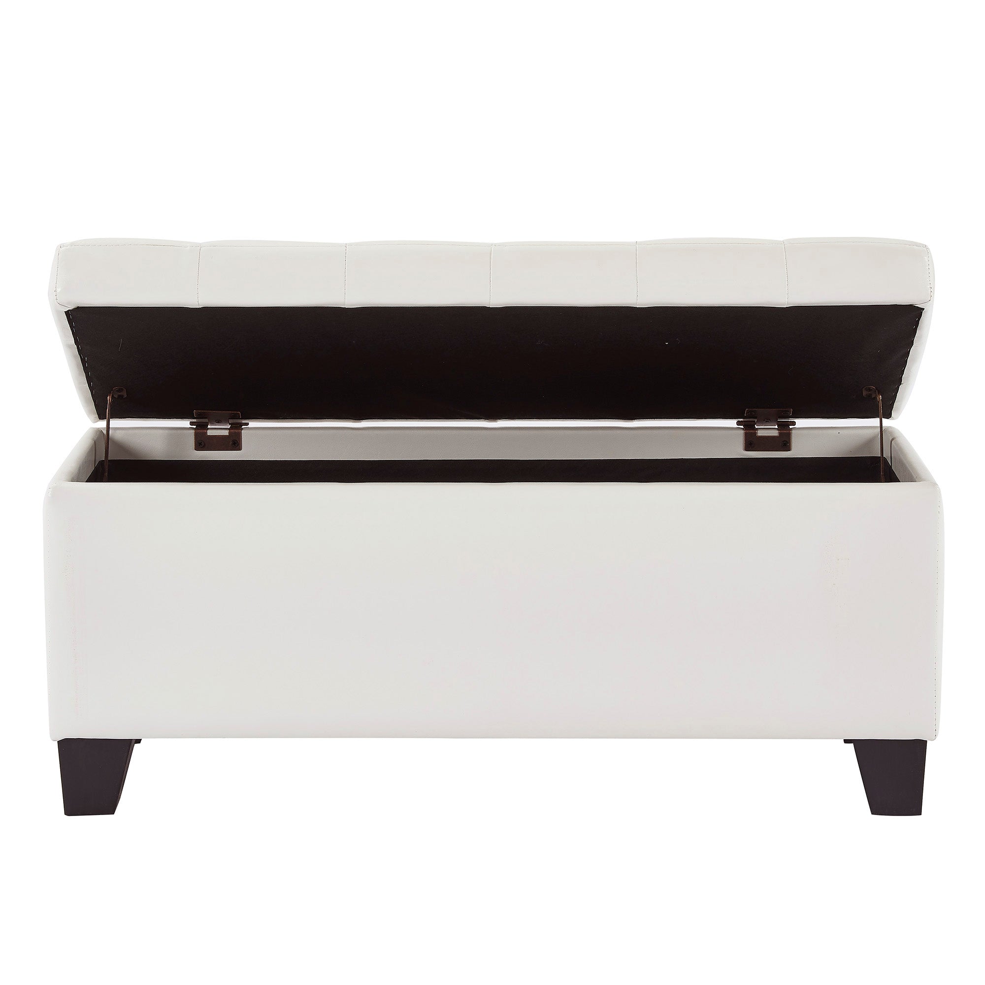 WorldwideWINSTON - STORAGE OTTOMAN - WHITE