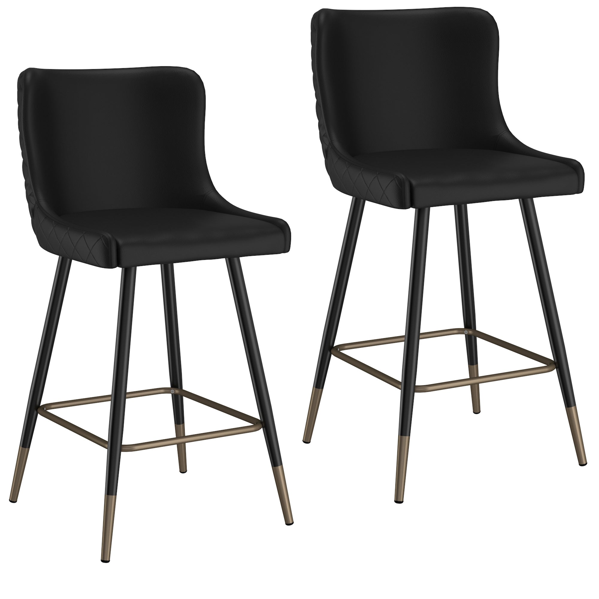WorldwideXANDER - 26'' COUNTER STOOL - BLACK