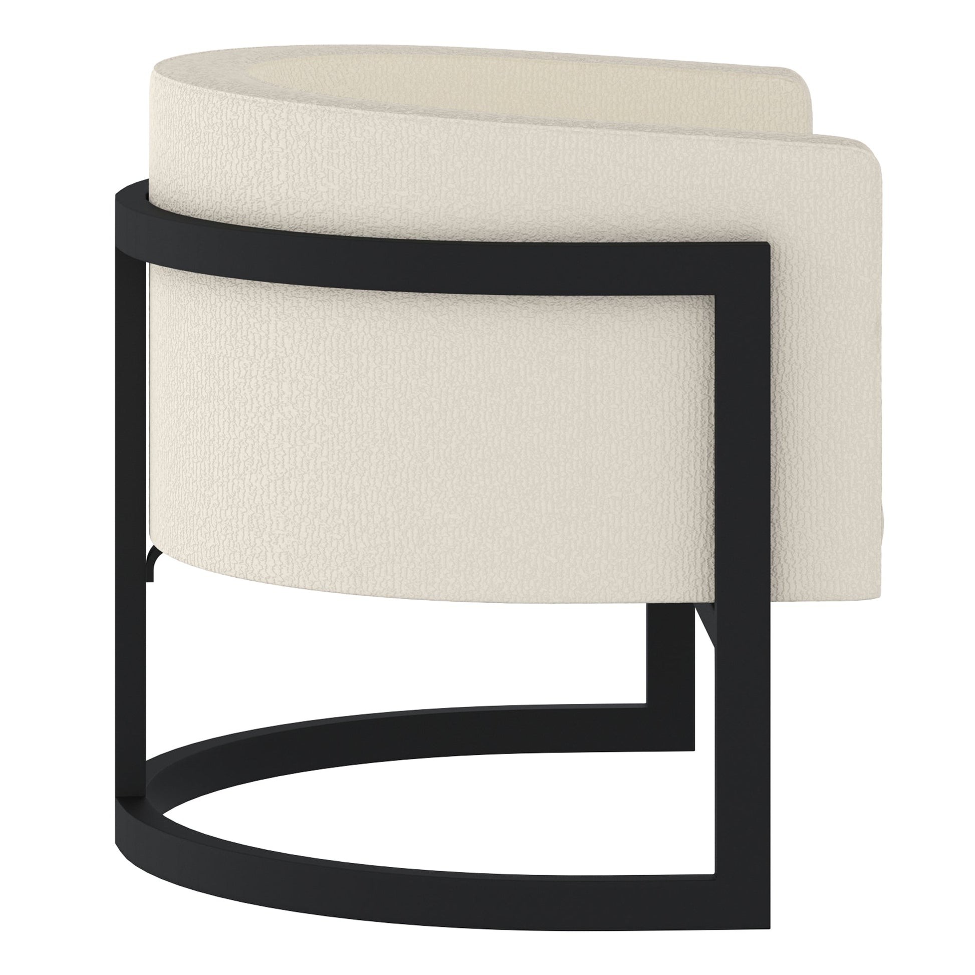 WorldwideZHURI - ACCENT CHAIR - IVORY