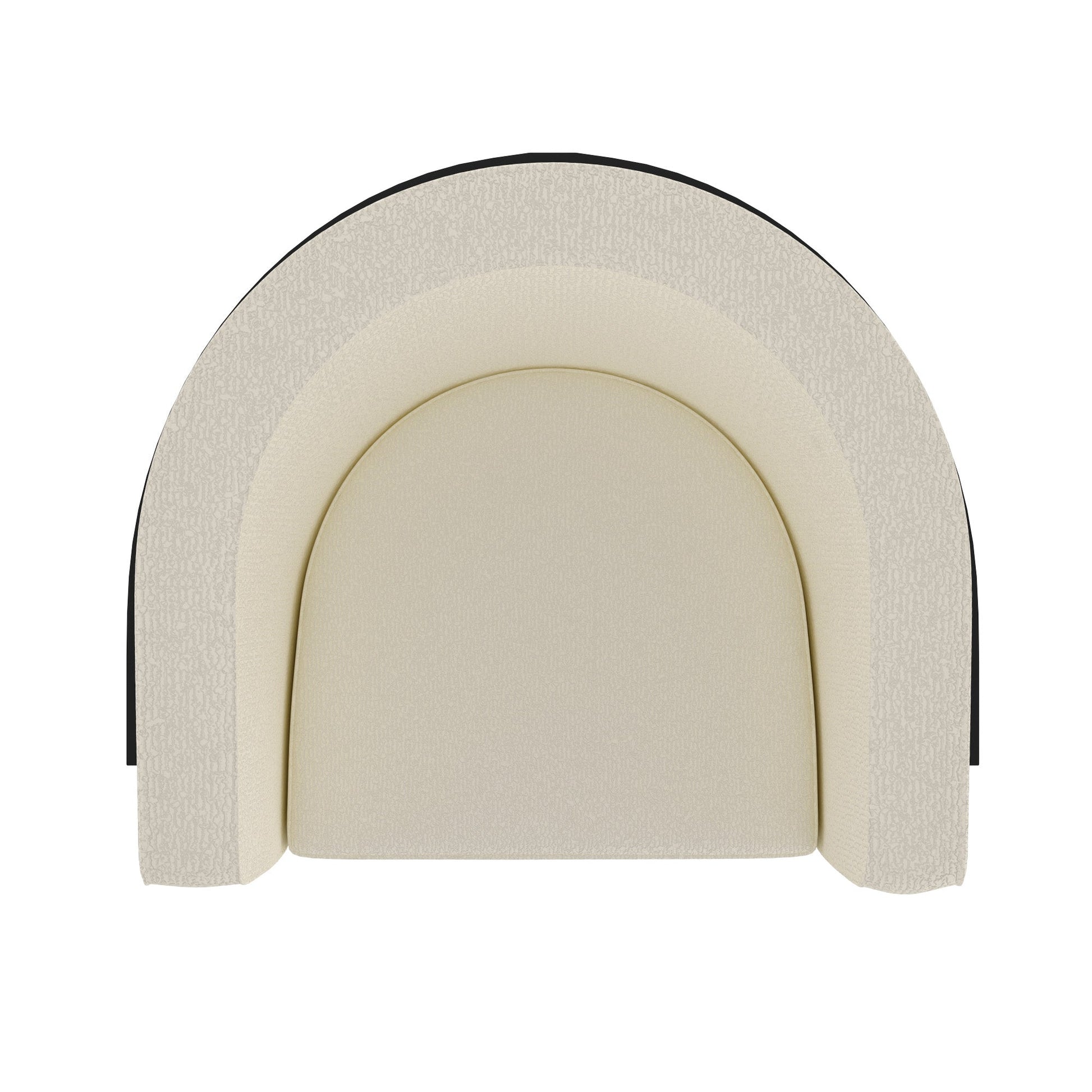 WorldwideZHURI - ACCENT CHAIR - IVORY