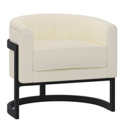 WorldwideZHURI - ACCENT CHAIR - IVORY