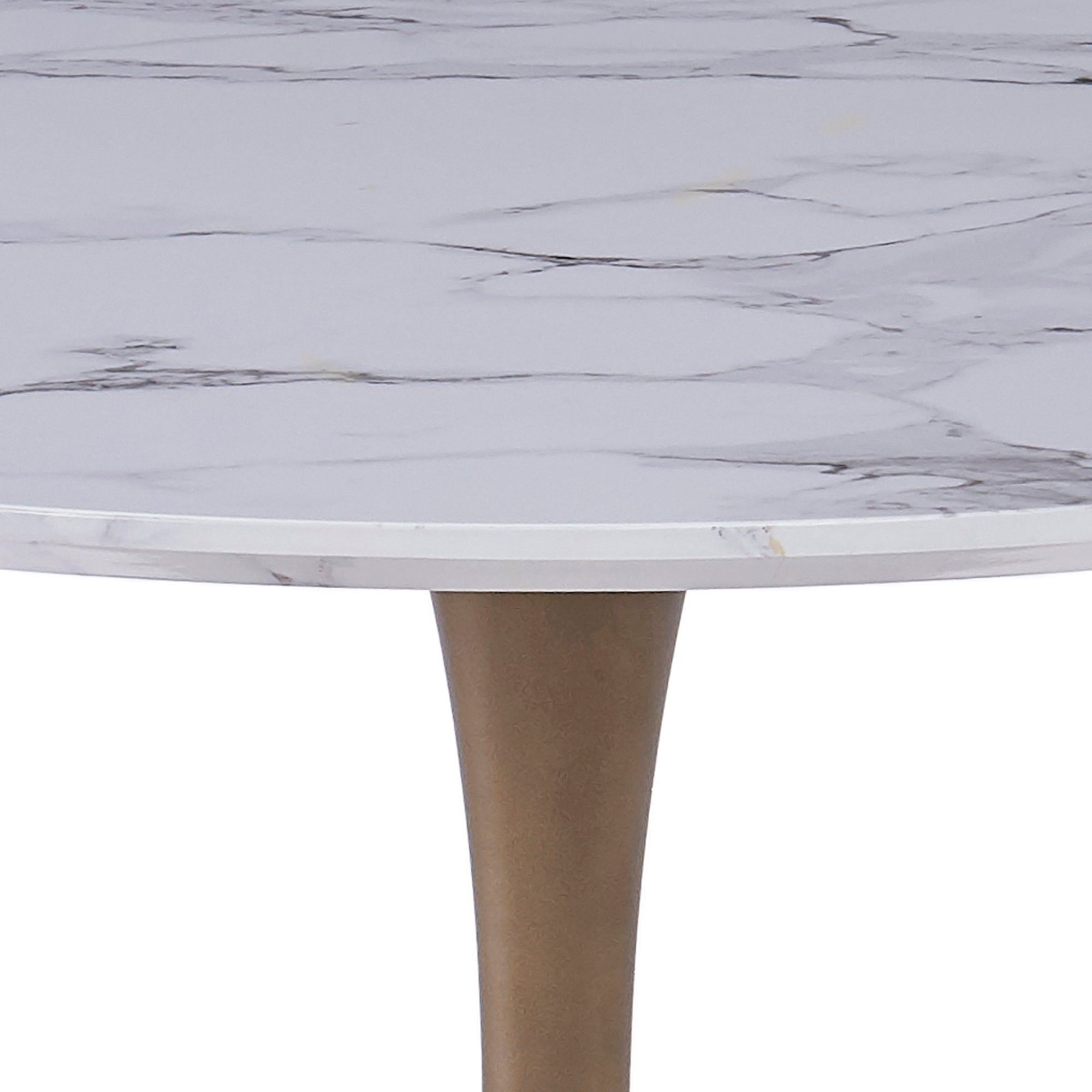 WorldwideZILO - DINING TABLE SMALL - AGED GOLD