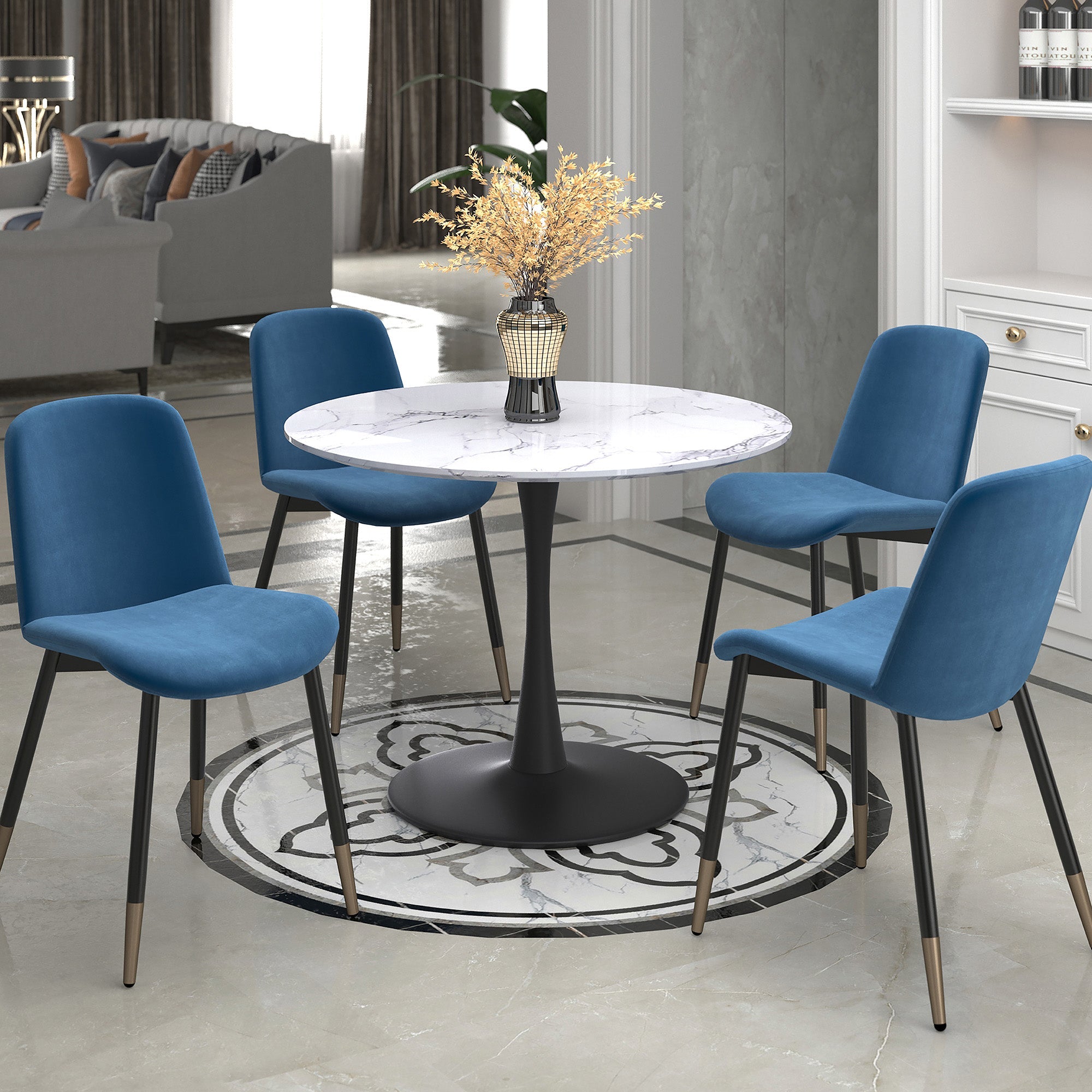 WorldwideZILO - DINING TABLE SMALL - BLACK