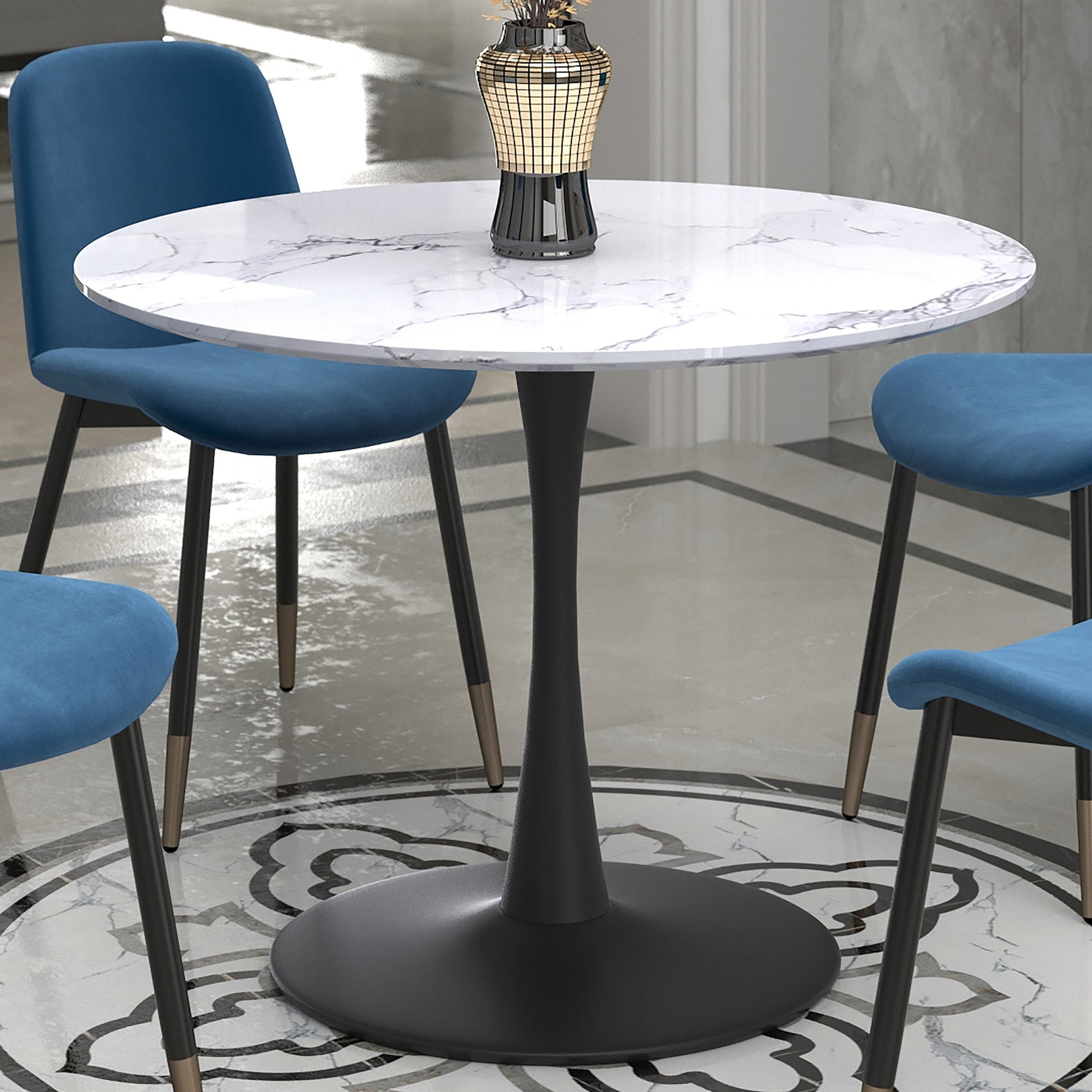 WorldwideZILO - DINING TABLE SMALL - BLACK