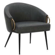 WorldwideZITA - ACCENT CHAIR - CHARCOAL