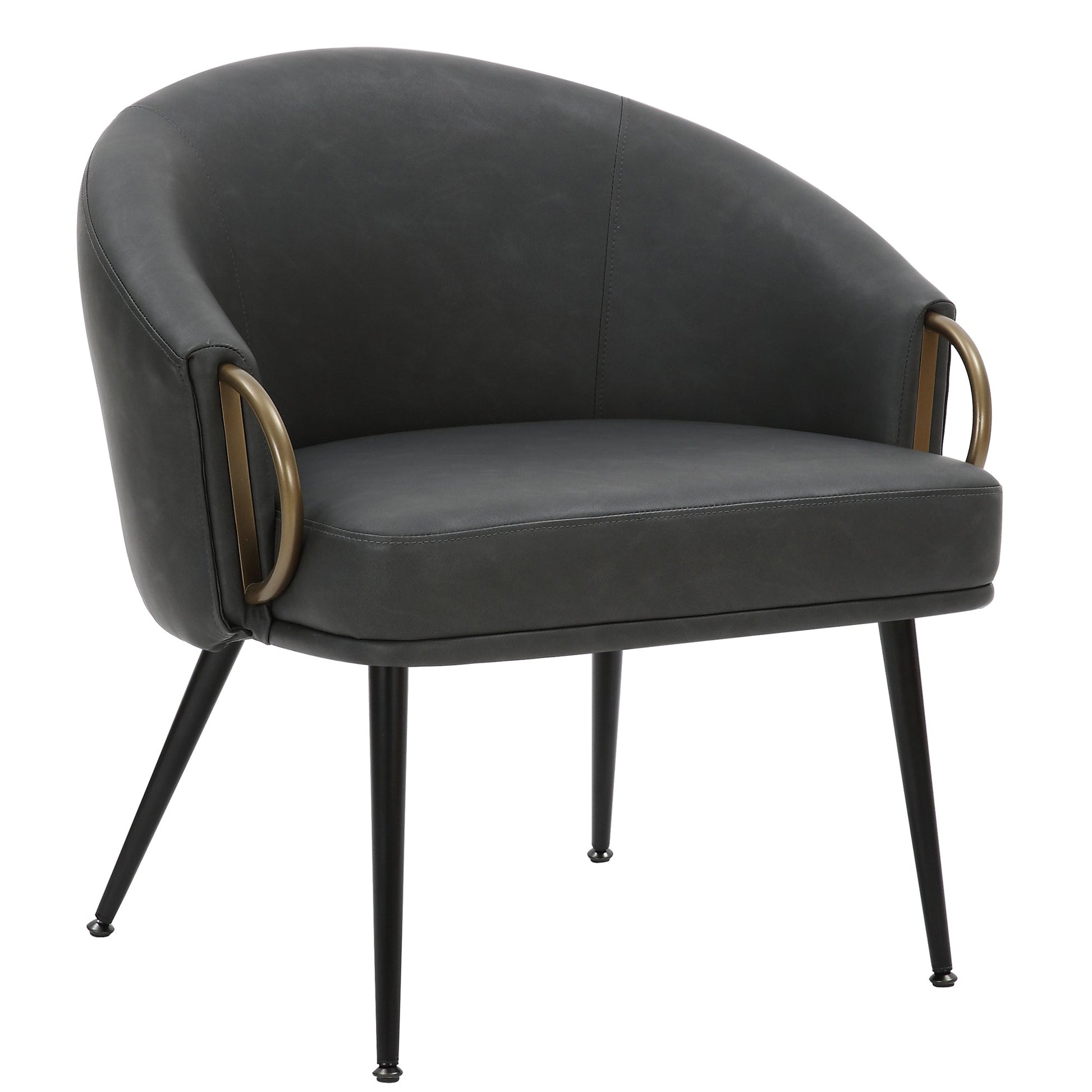 WorldwideZITA - ACCENT CHAIR - CHARCOAL
