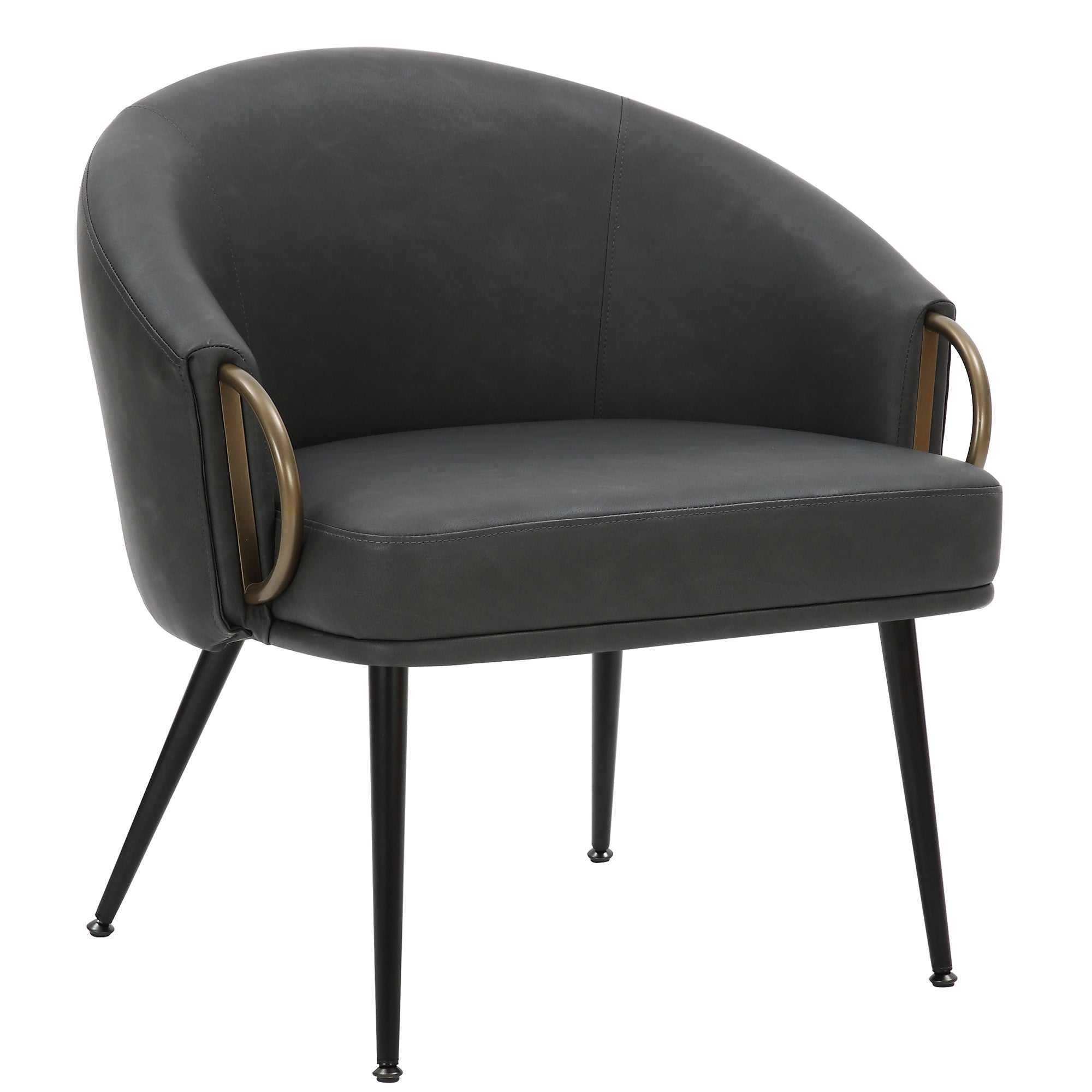 WorldwideZITA - ACCENT CHAIR - CHARCOAL